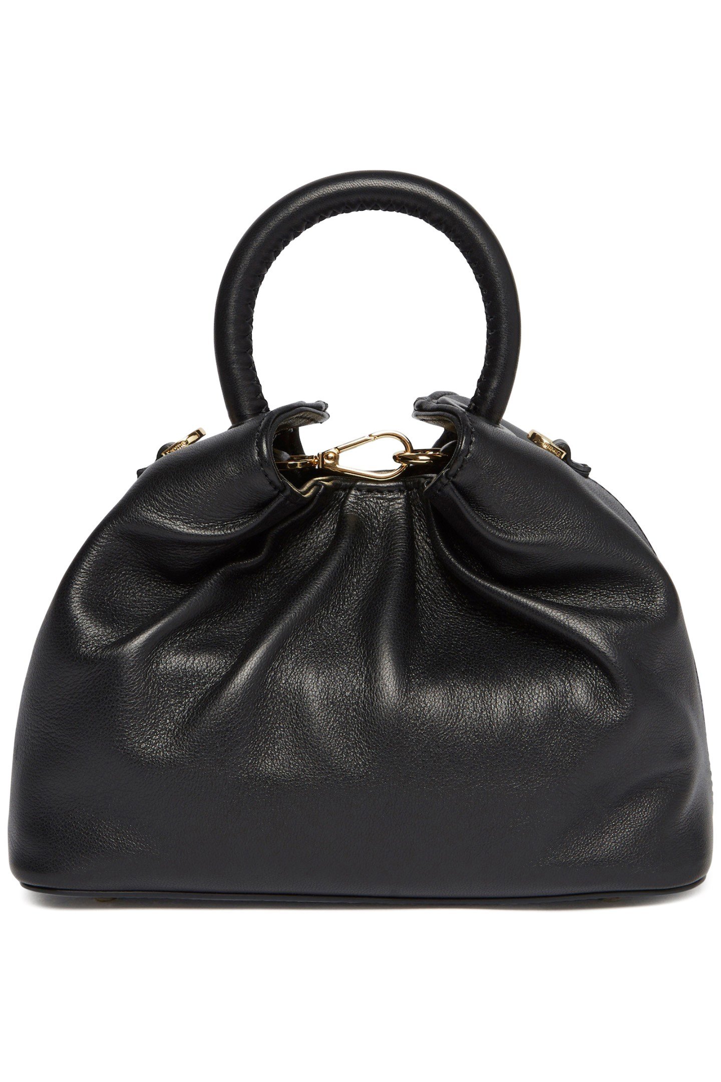 SMALL DUMPLING LEATHER BLACK 1