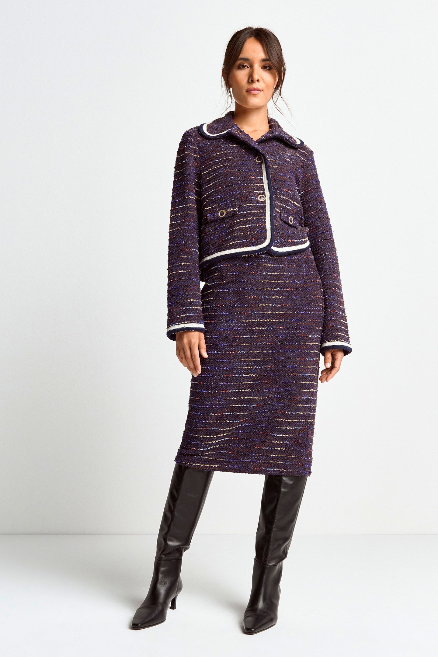 BOUCLÉ PENCIL SKIRT ORIGINAL 2