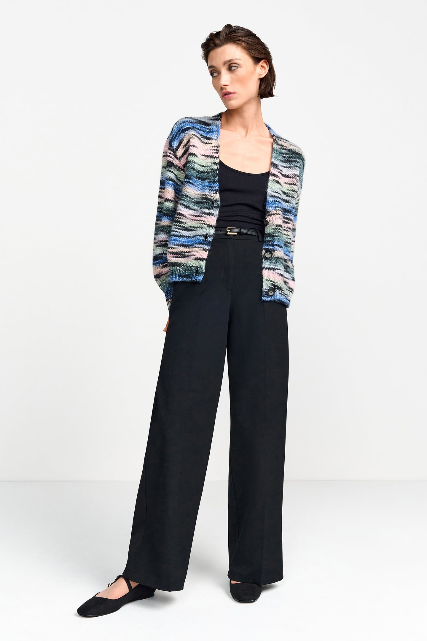 SPACE DYE CARDIGAN ORIGINAL 1