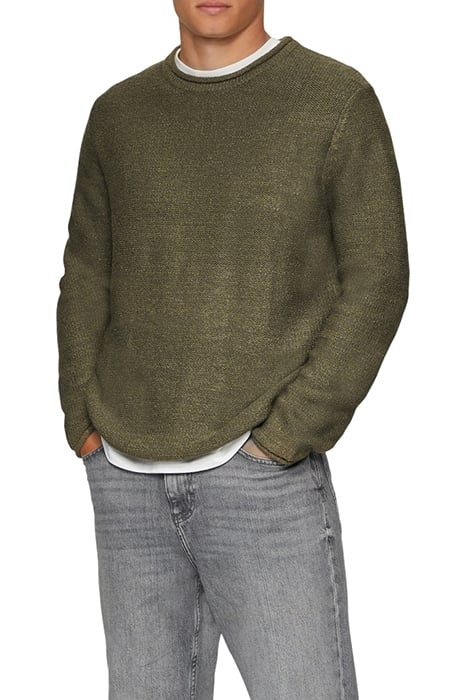 S.OLIVER-QS PULLOVER GREEN 1