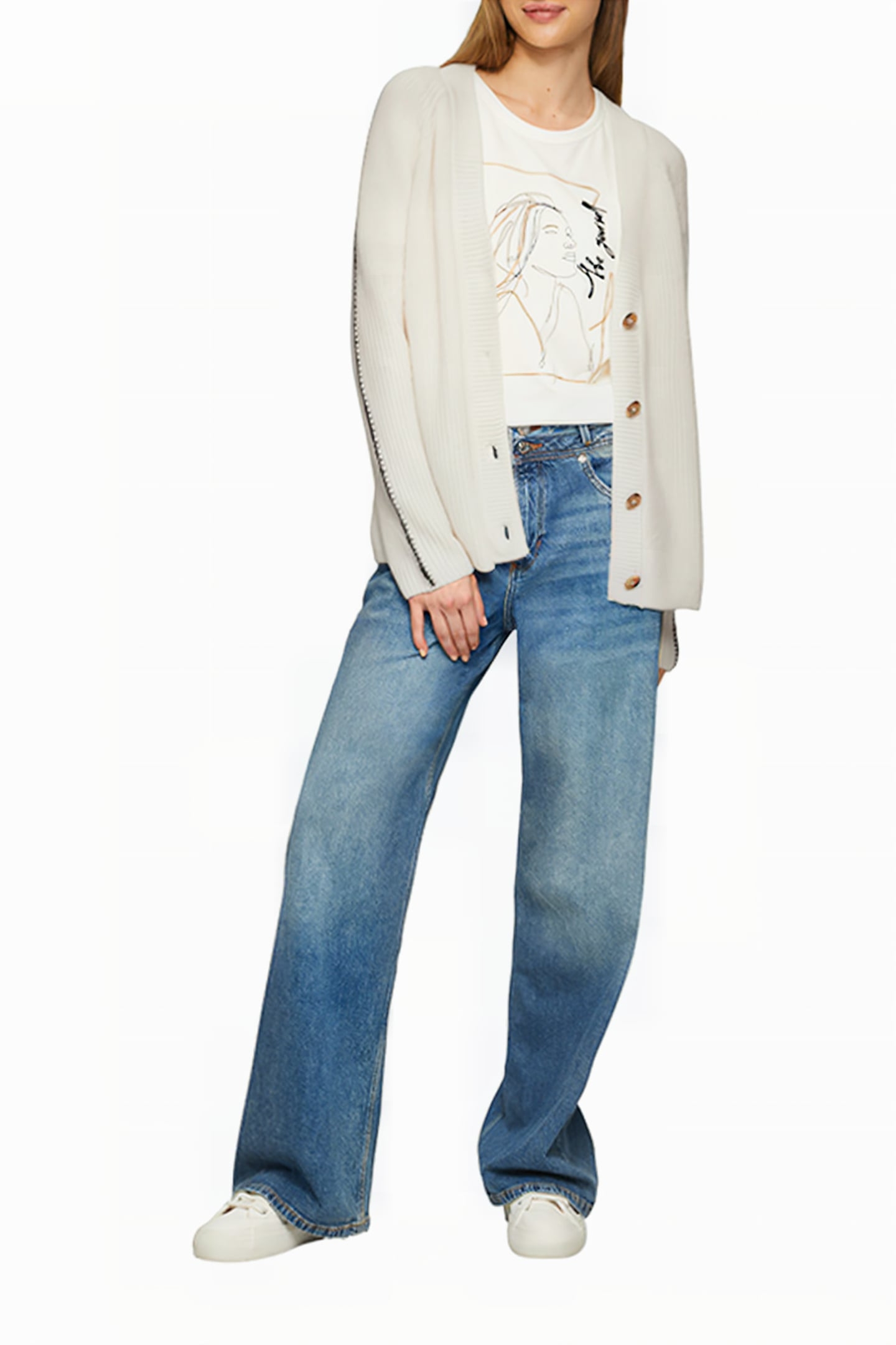 S.OLIVER STRICKWAREN OFF WHITE 1