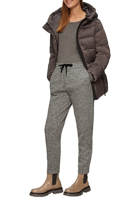 S.OLIVER PANT GREY/BLACK 2