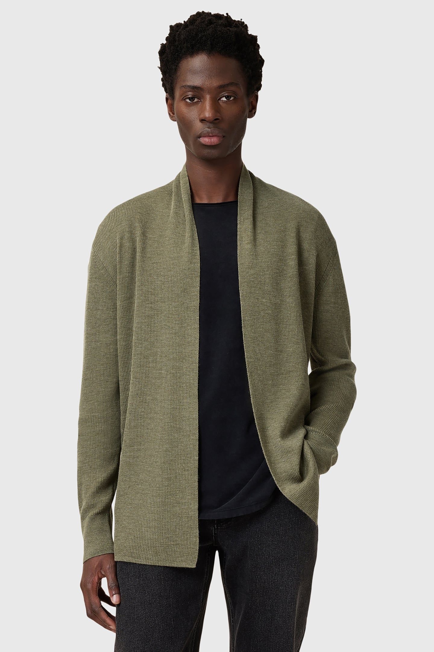 MODE MERINO OPEN CAR LIGHT ASH GREEN 3