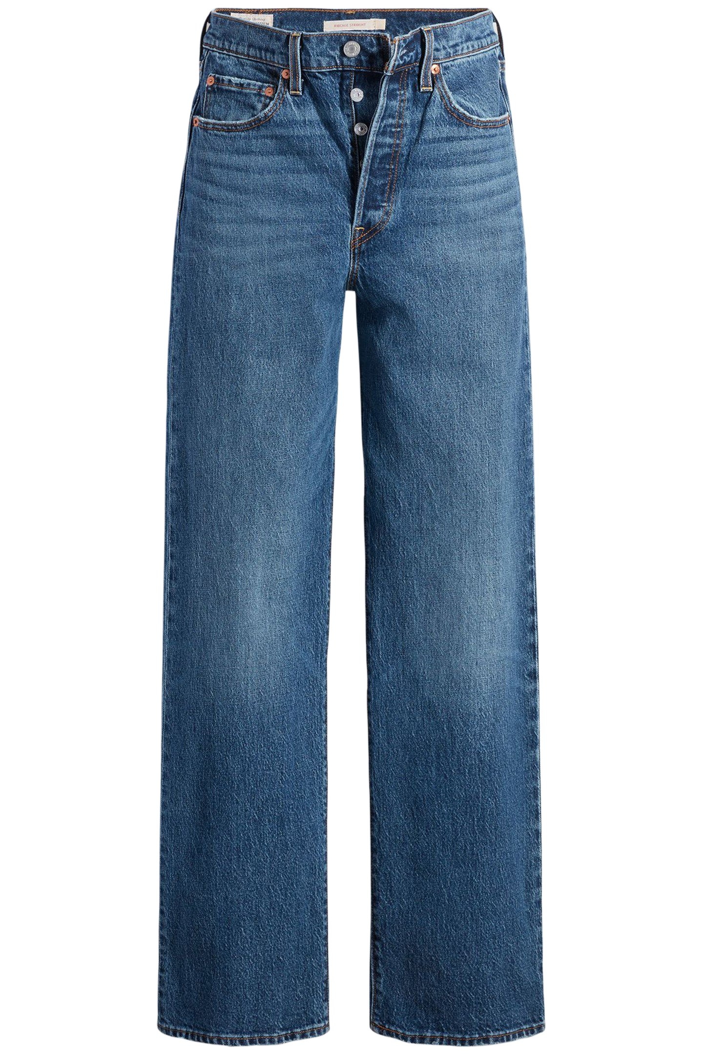 RIBCAGE FULL LENGTH JEANS DARK INDIGO 3