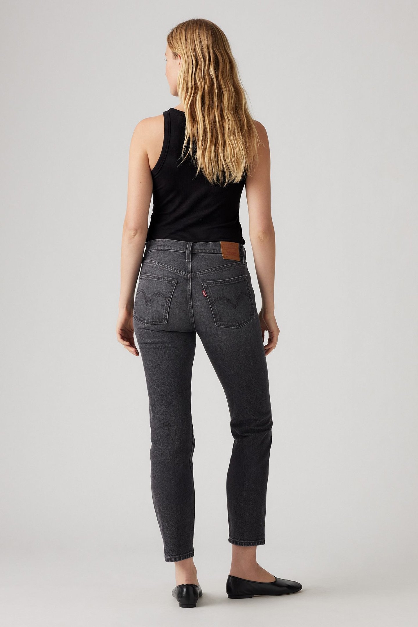 501® CROP JEANS BLACK 3