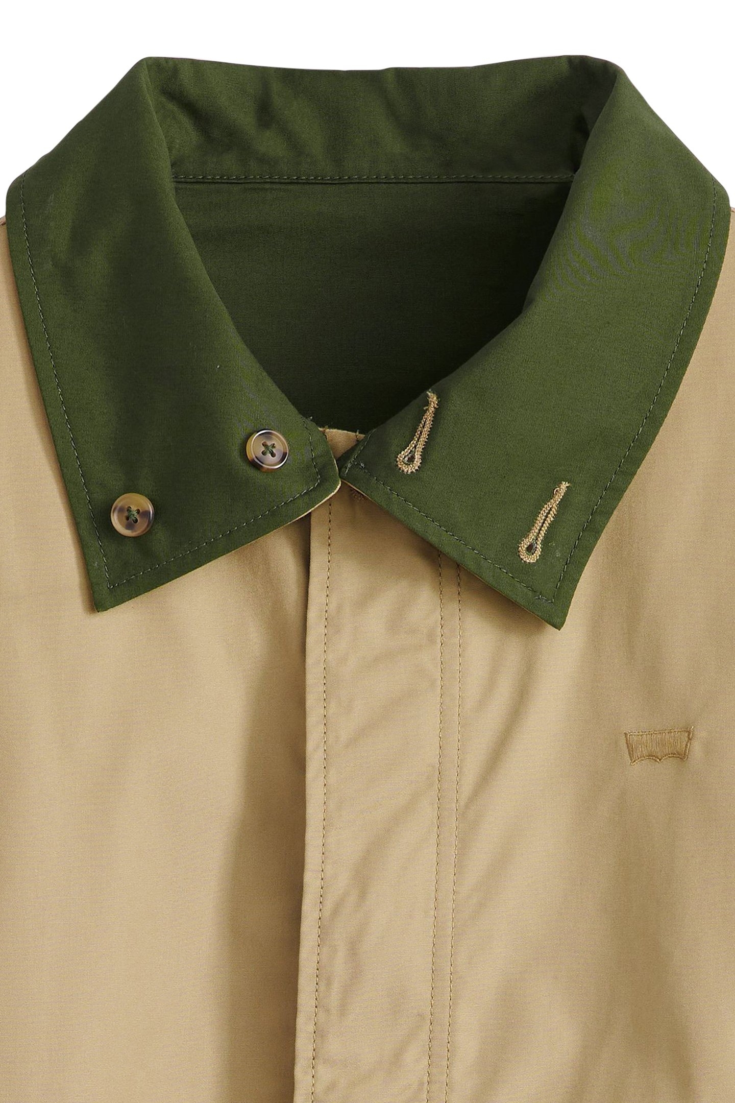 REX REVERSIBLE CANVAS JACKET TAN 7