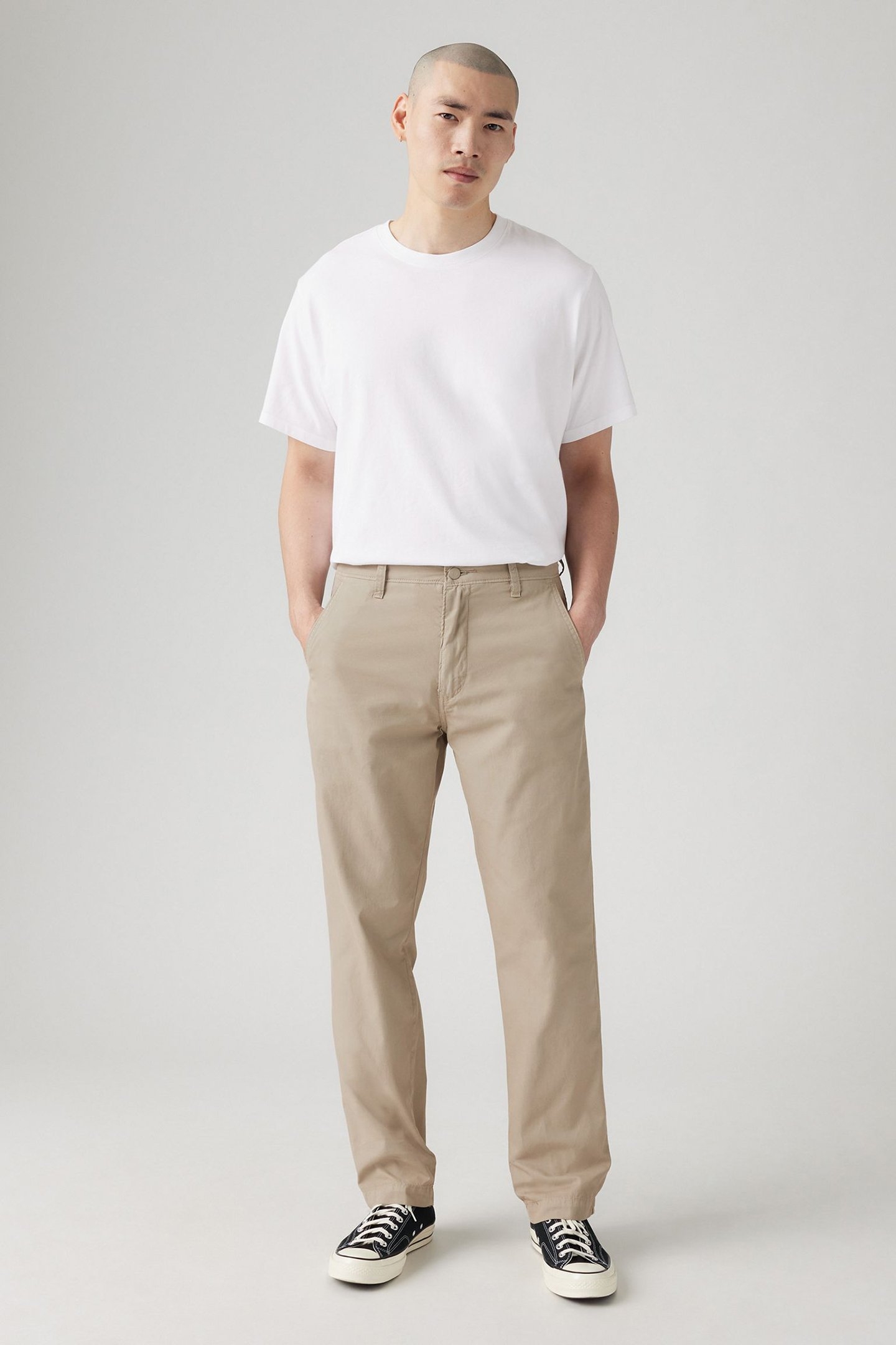 CHINO AUTHENTIC RELAXED TROUSERS NEUTRAL 2