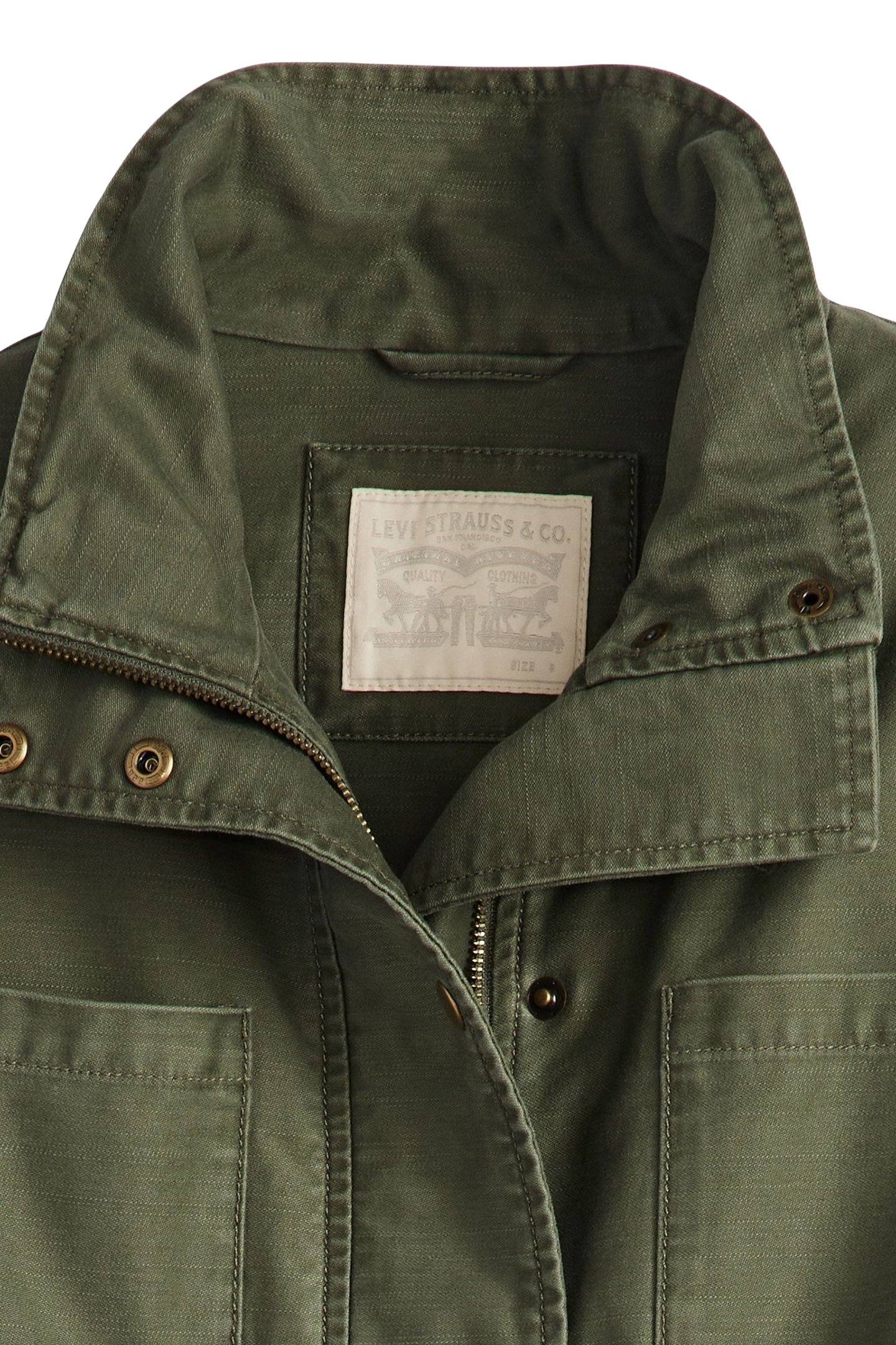 KARLIE UTILITY JACKET GREEN 6