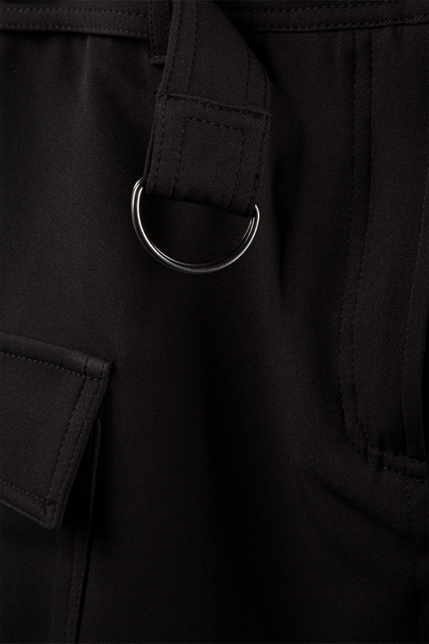 FIONA CARGO CREPE SK JET BLACK A996 5