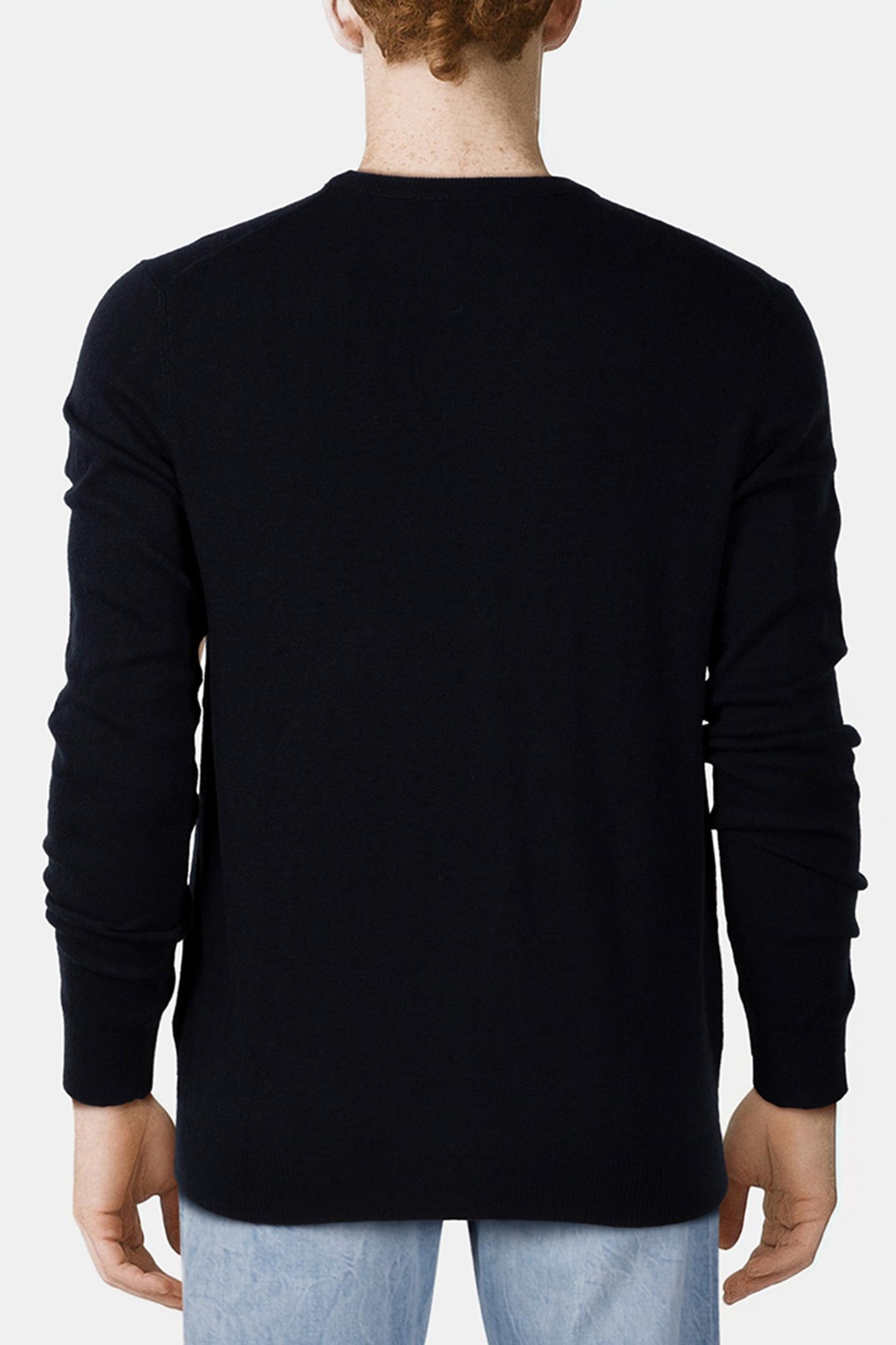 CASHMERE BLEND CN SW NAVY SEA 2