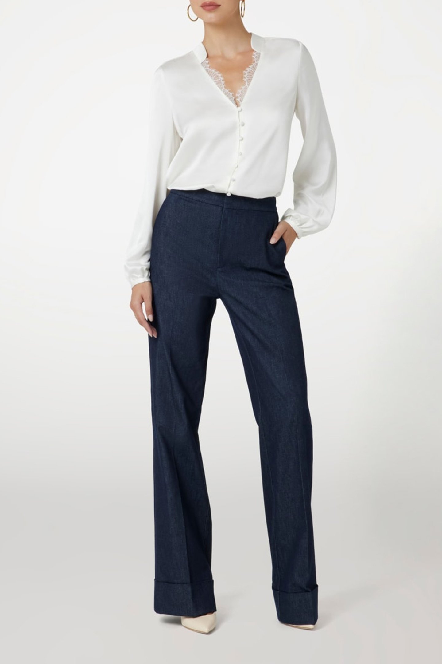 PATRICE BLOUSE PALE PEARL 3