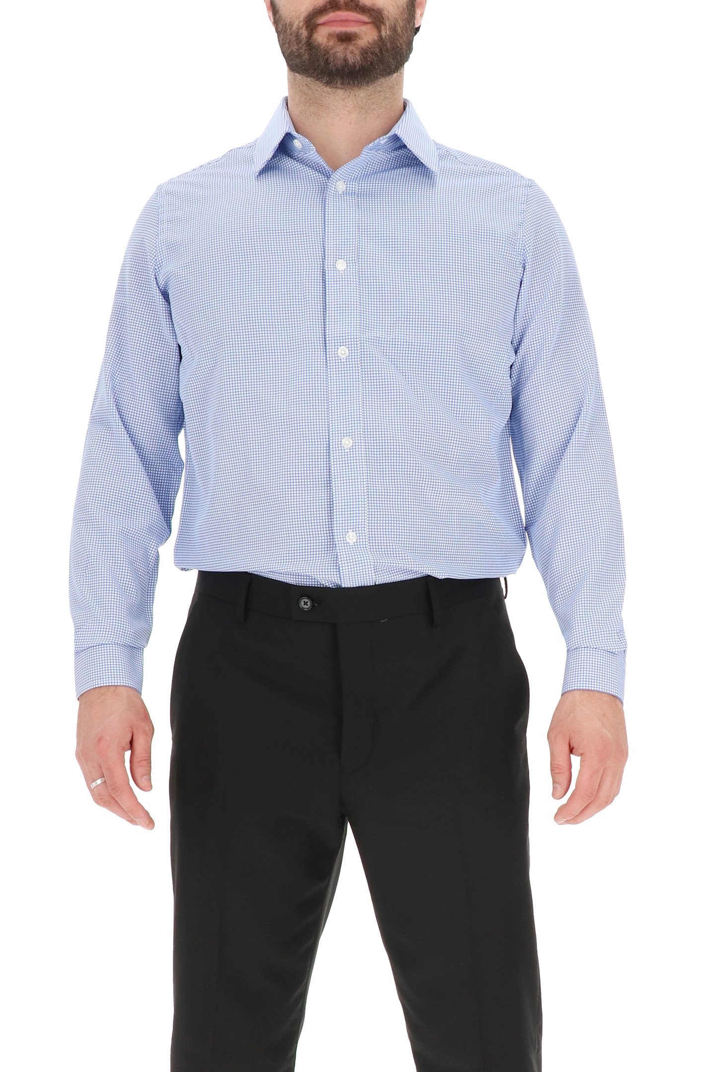 4 WAY STRETCHDRESS SHIRT LIGHT BLUE 1