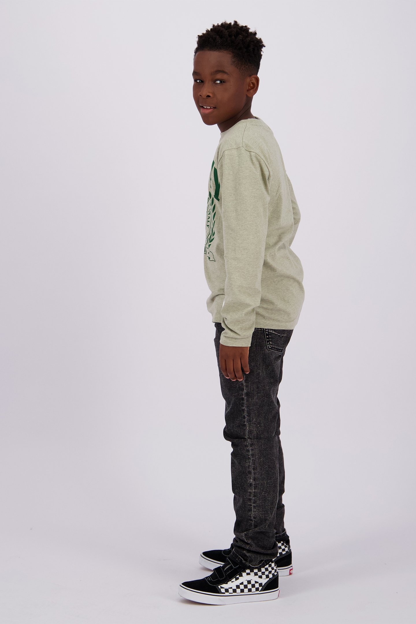 BOYS JELEE T-SHIRT RACING GREEN 5