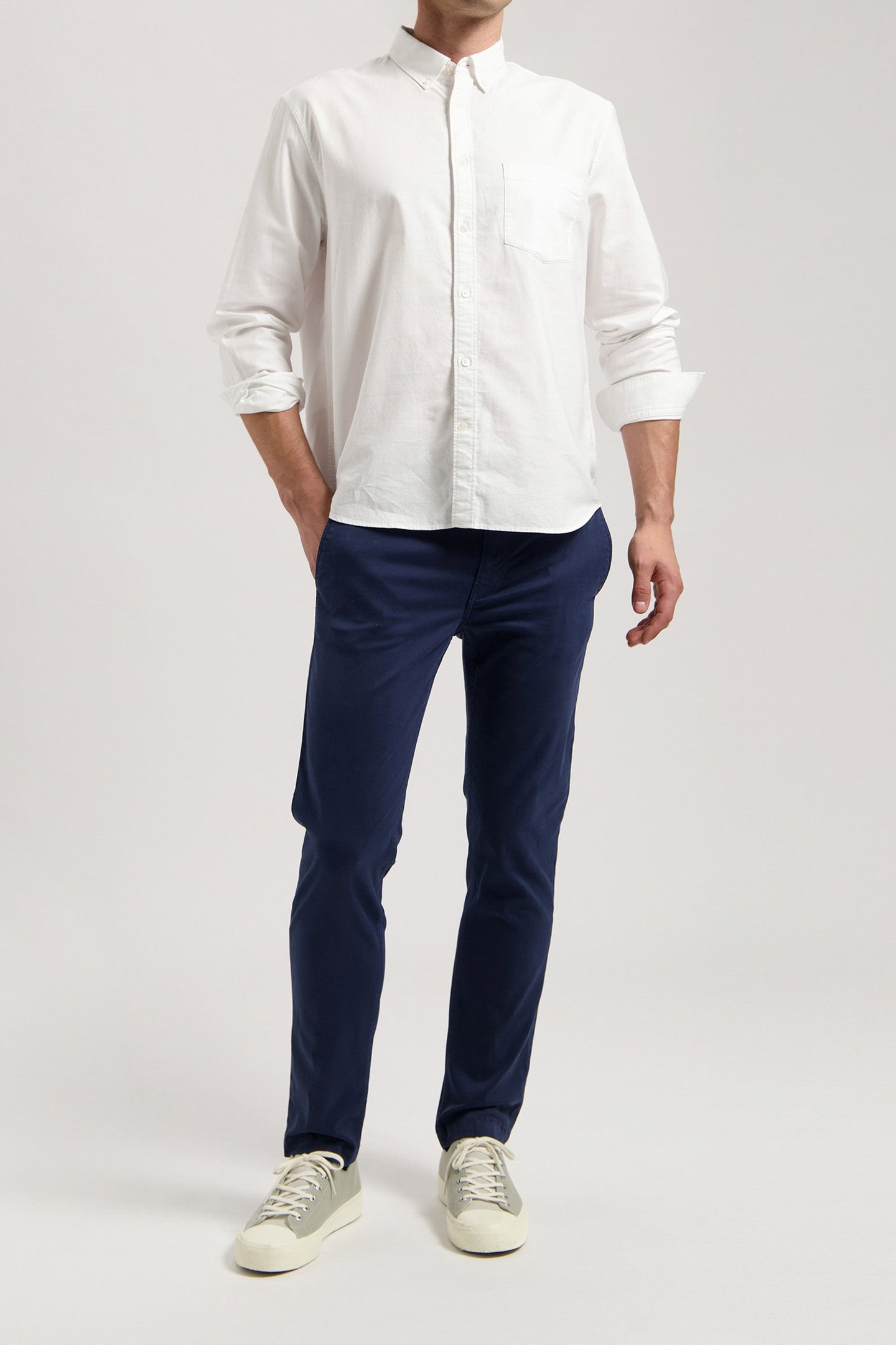 SCOTT MID TAPERED NAVY 3