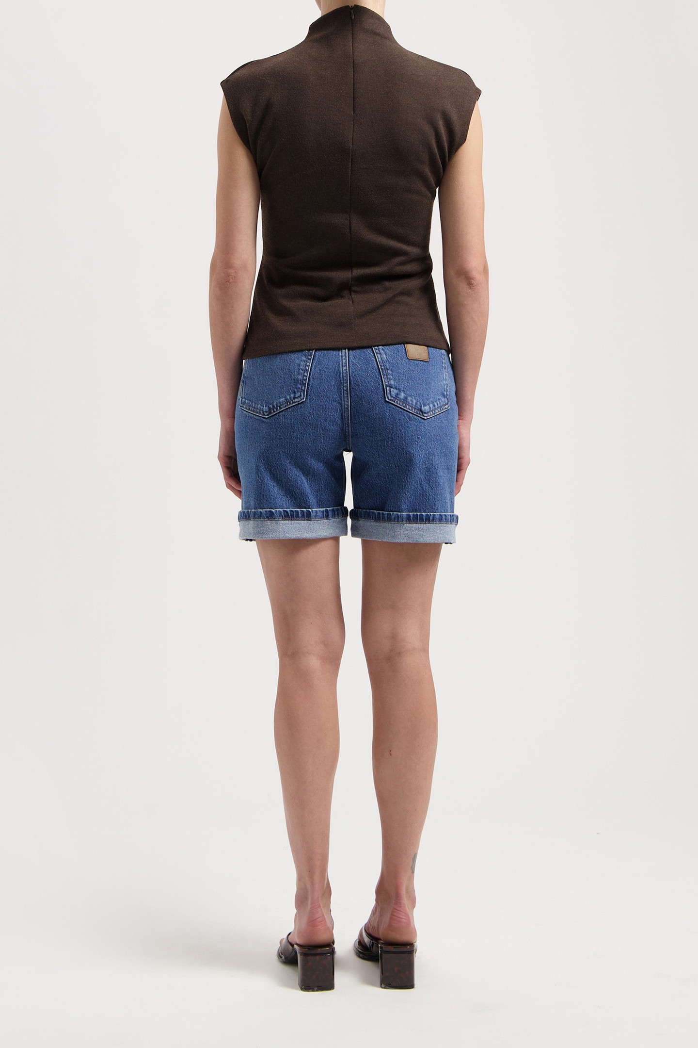 LUNA MID SHORT STONE VINTAGE 4