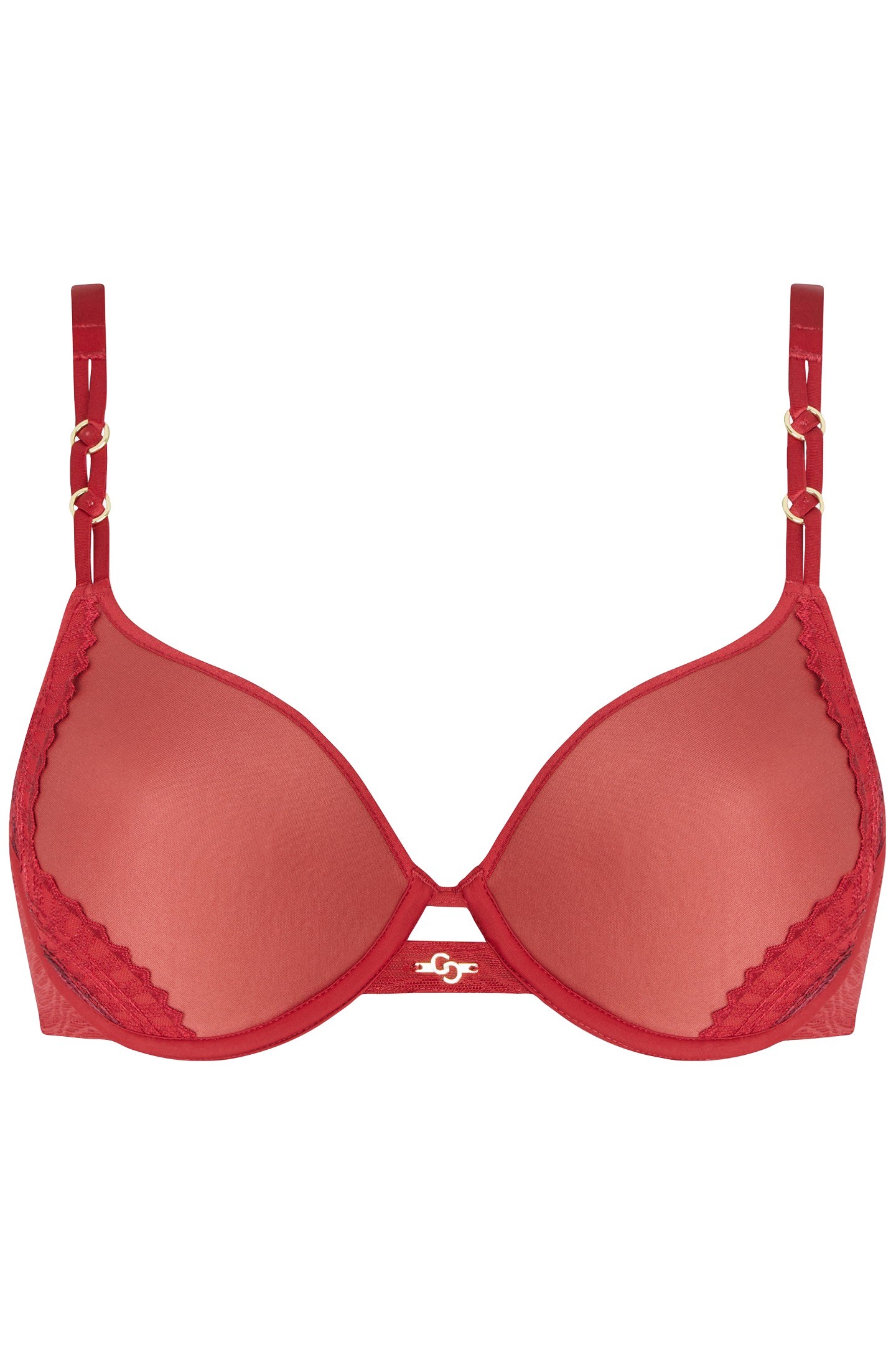 CO BRA TSHIRT COVERING MEMORY PASSION RED/AUBERGINE 1