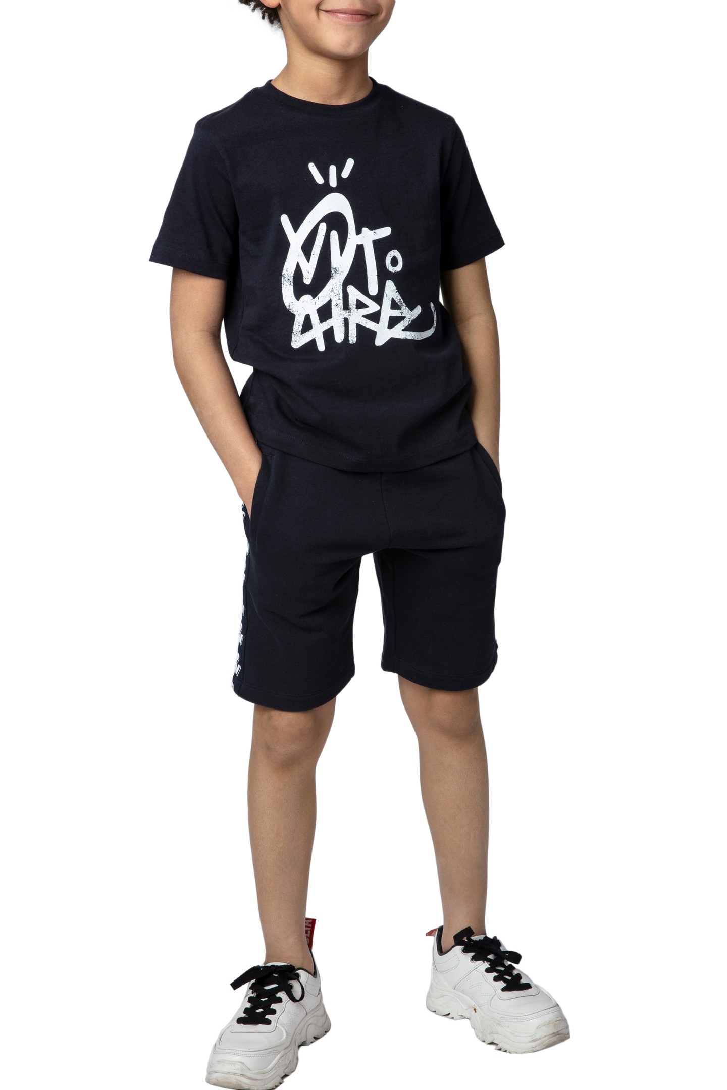KITA BOYS SHORT SLEEVES MARINE 5