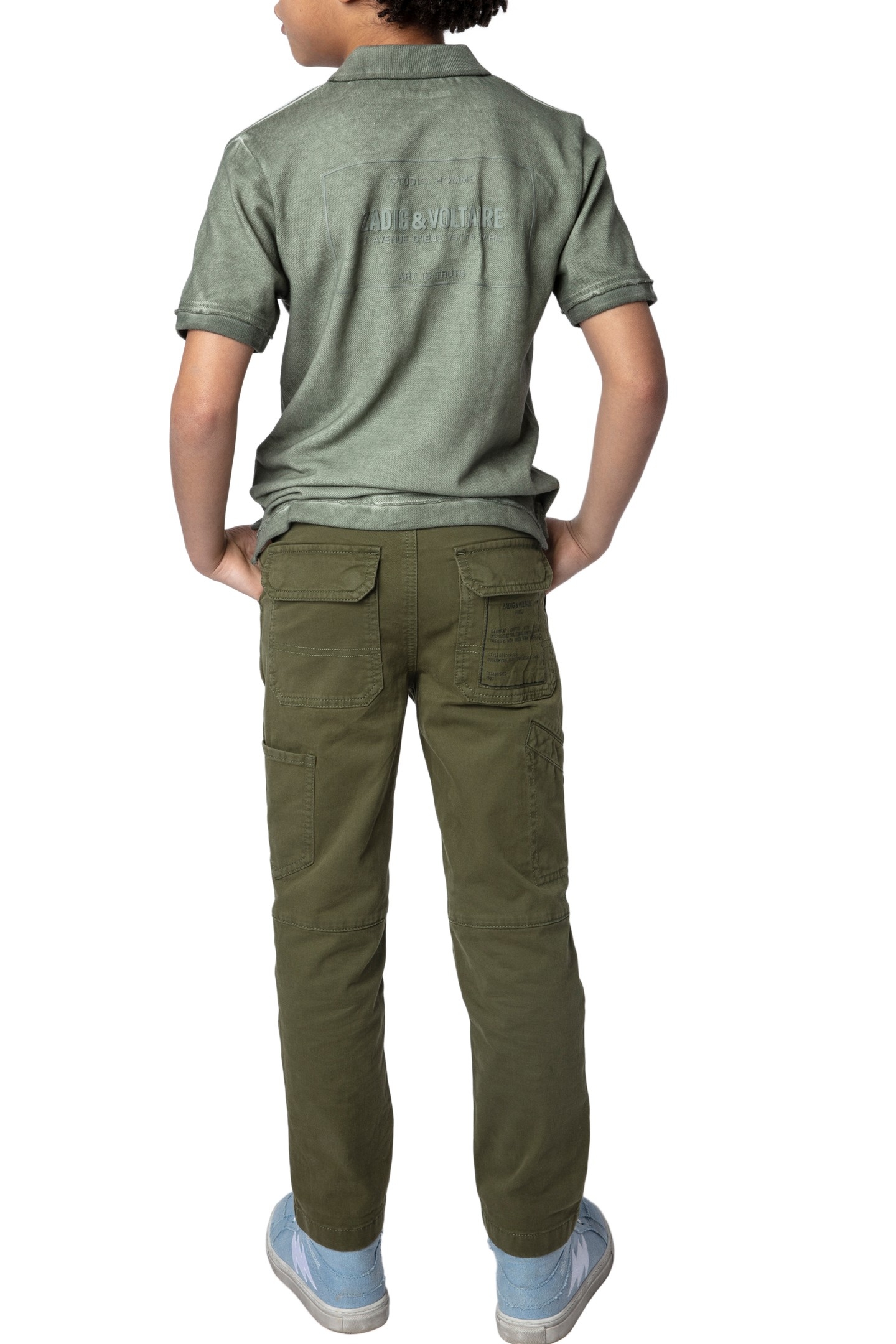 TROT BOYS POLO KAKI CLAIR 6