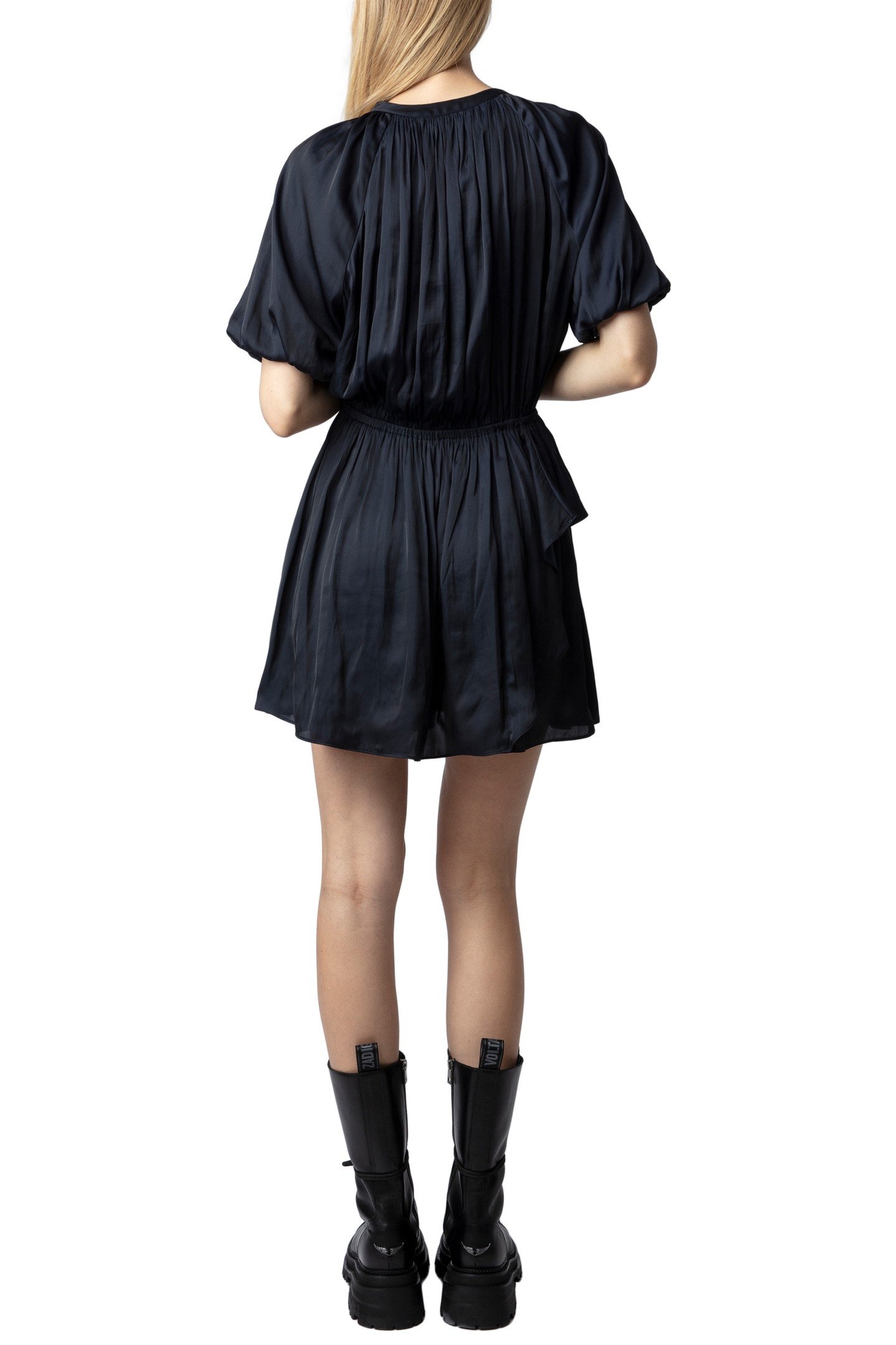 ROMINA SATIN DRESS ENCRE 6