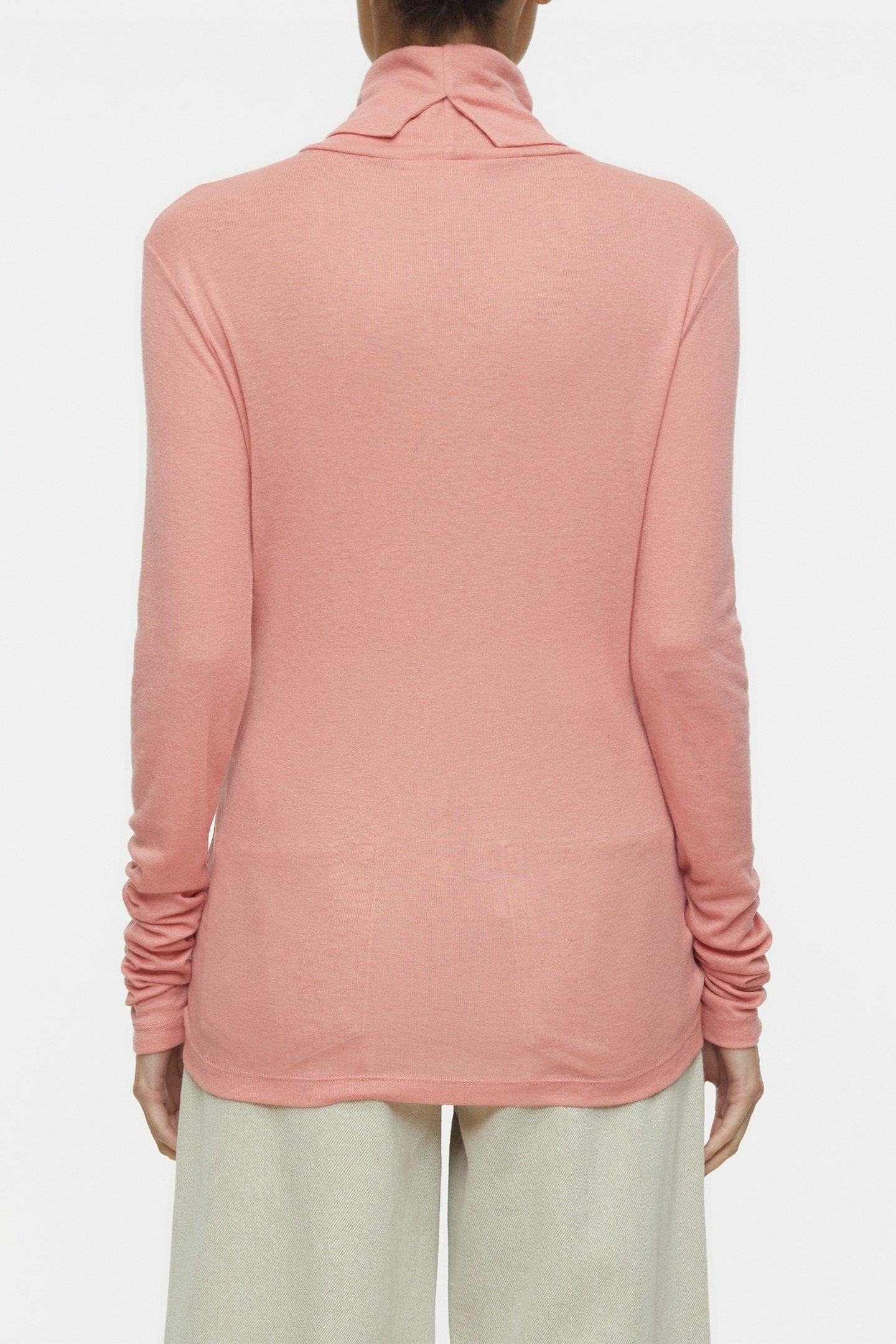 TURTLE NECK LONGSLEEVE T-SHIRTS ROSE DUST 3