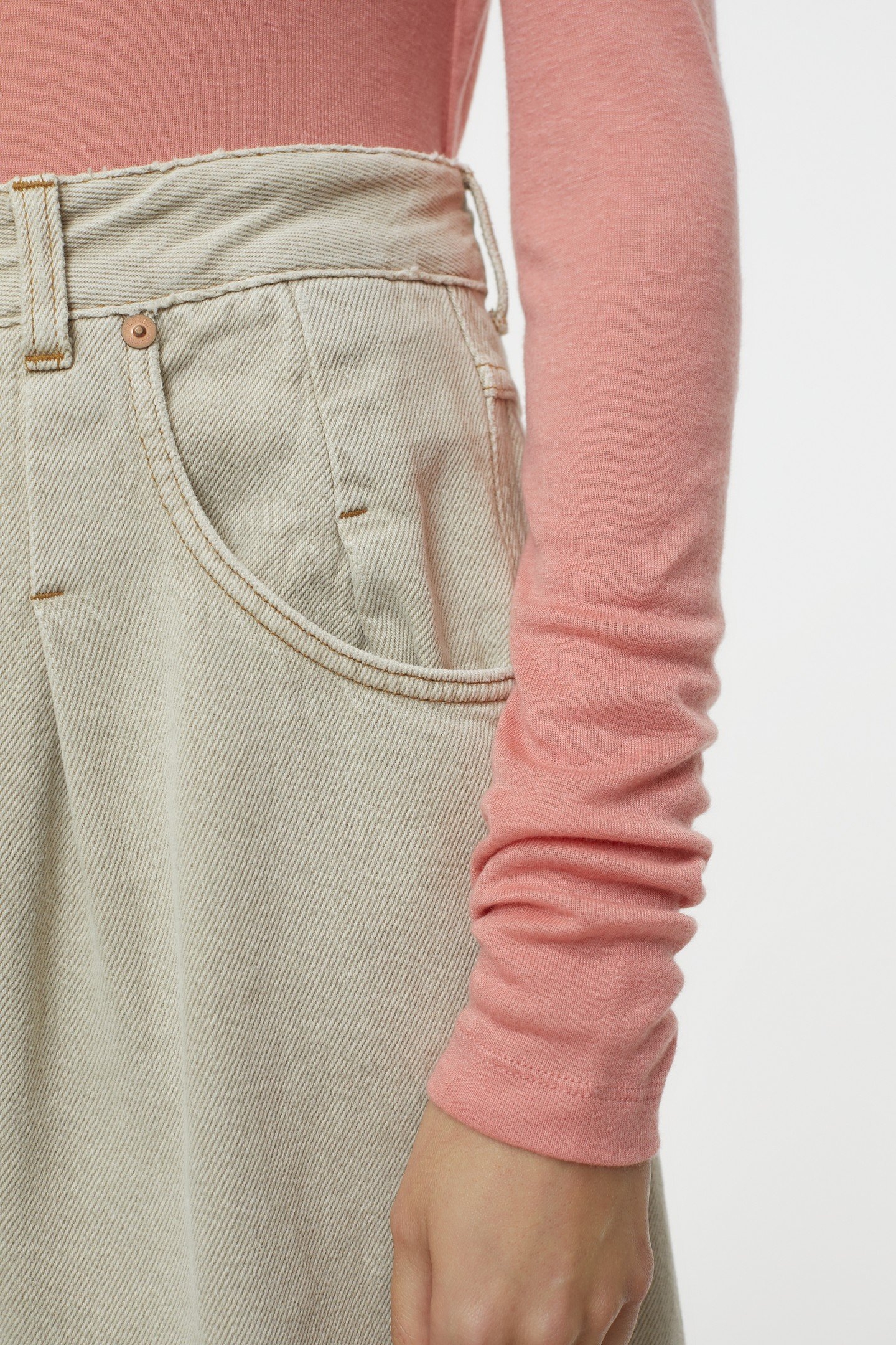 TURTLE NECK LONGSLEEVE T-SHIRTS ROSE DUST 5