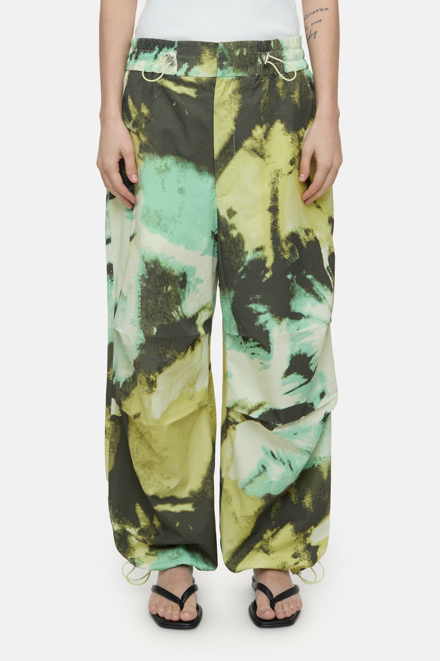 LOOSE CARGO PANTS PRIMARY YELLOW 2