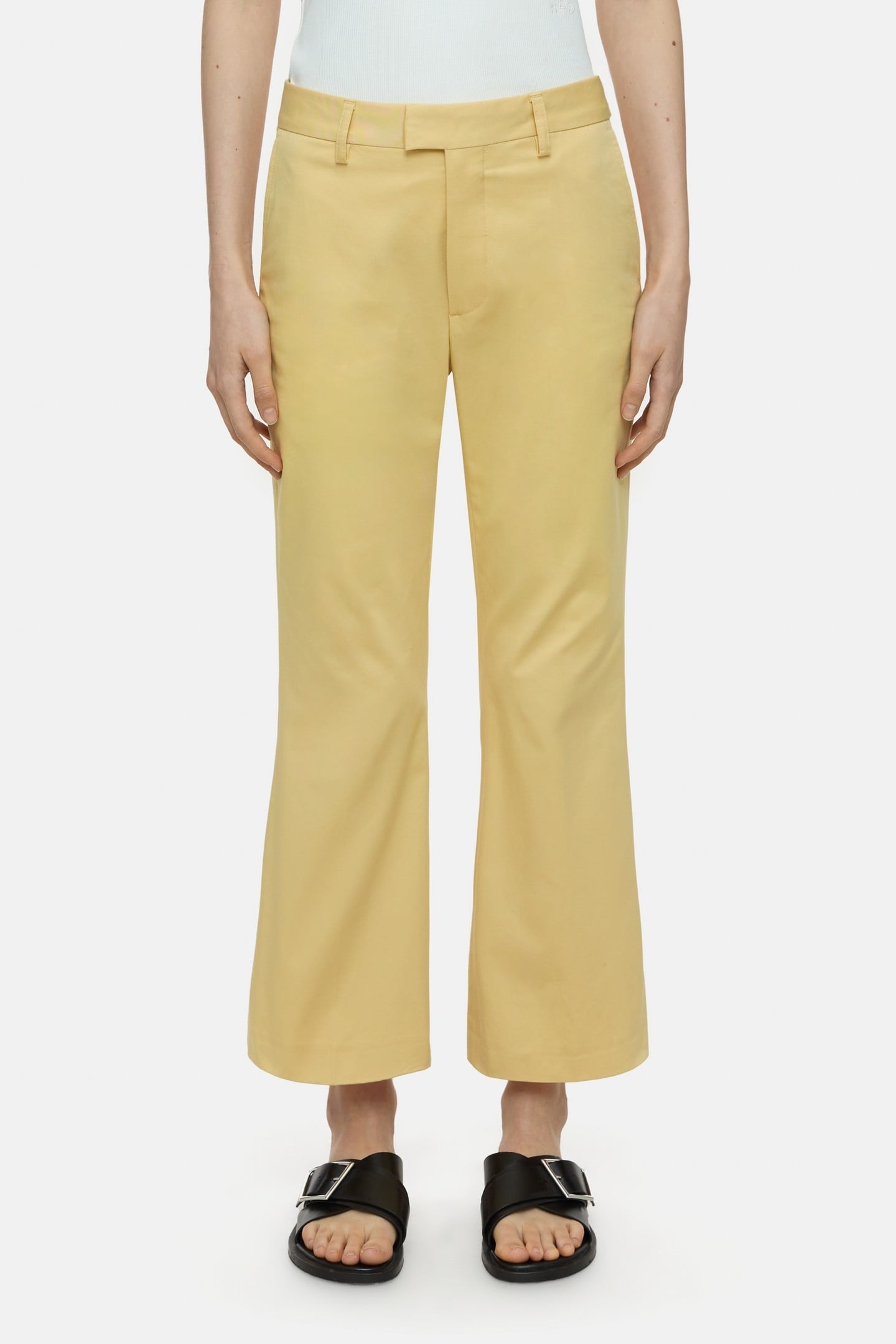 WHARTON PANTS CALAMATTA YELLOW 1
