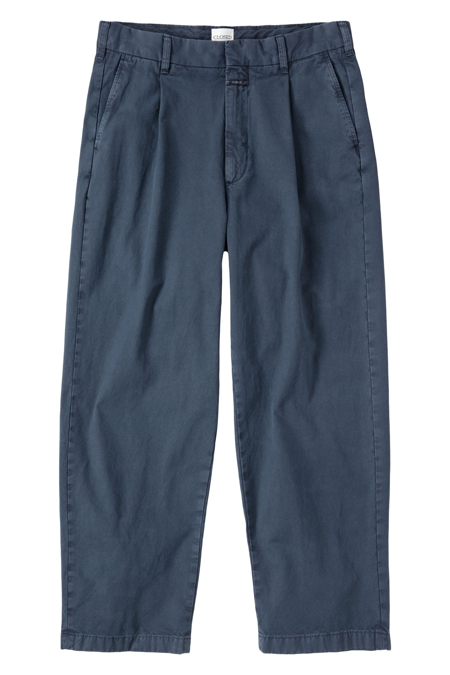 BLOMBERG WIDE PANTS SMOKEY BLUE 4