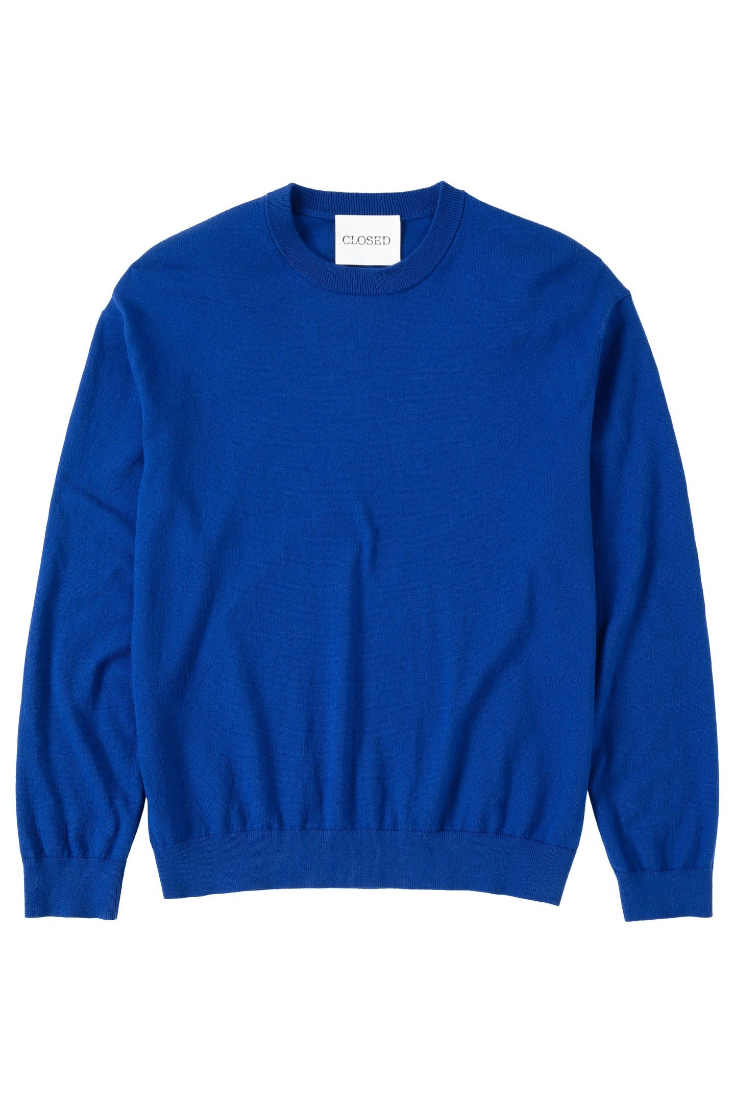 CREWNECK LONG SLEEVE KNITS SMOKEY BLUE 3