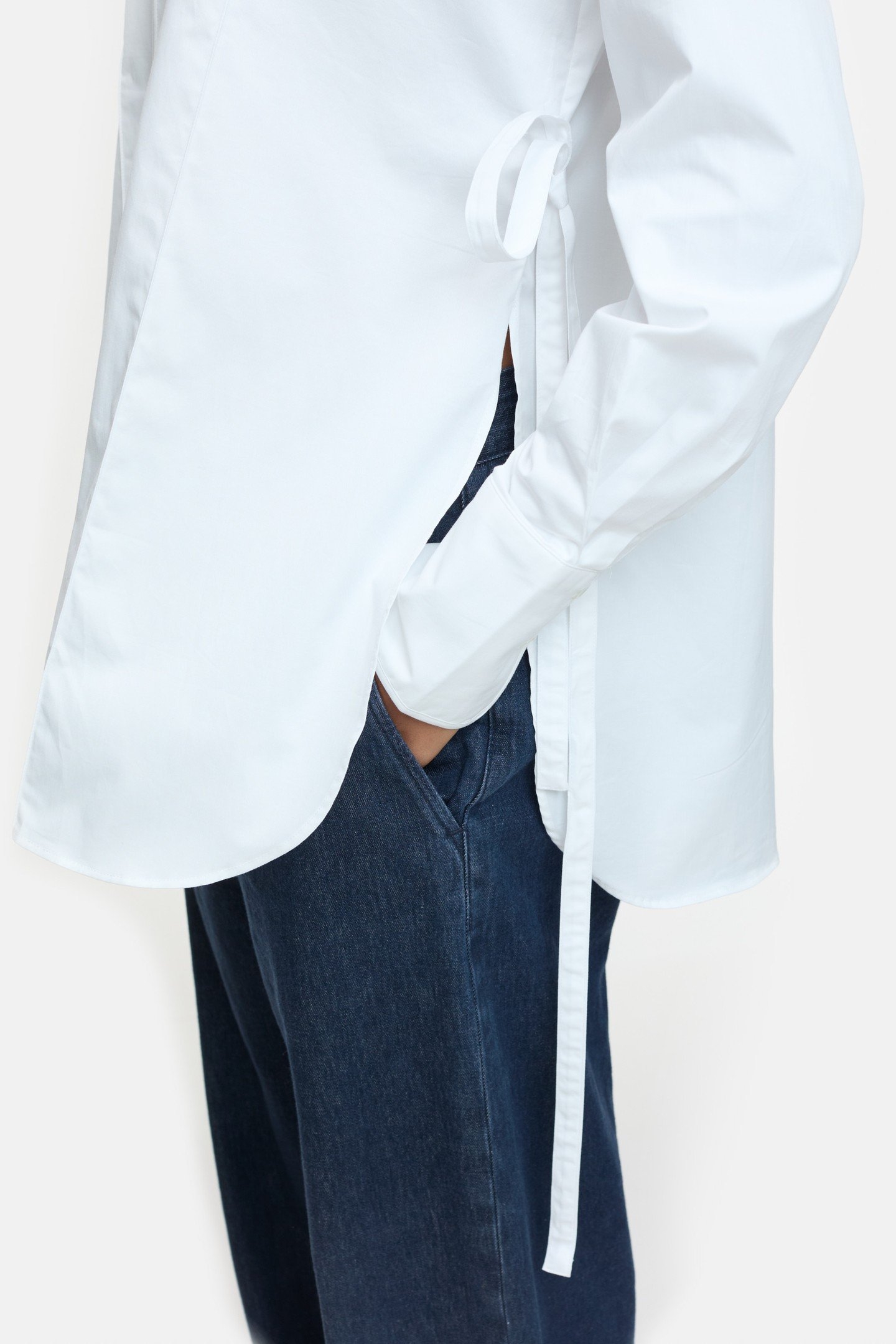 ELONGATED SHIRT & BLOUSES WHITE 3