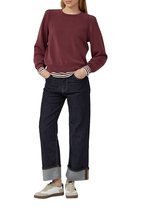 SWEATSHIRTS BURGENDY 2