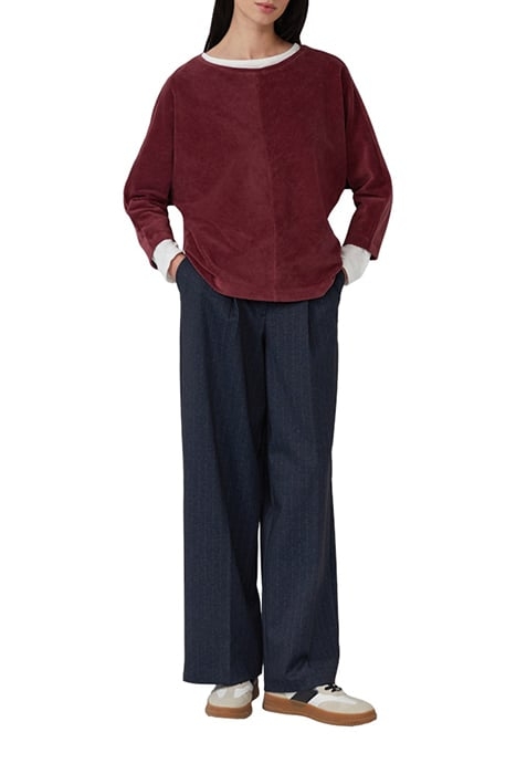 SWEATSHIRTS BURGUNDY 2