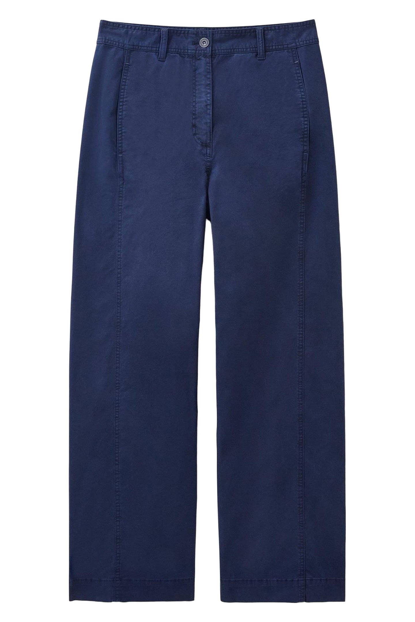 PAULETTE WIDE LEG TROUSER DARK NAVY 1