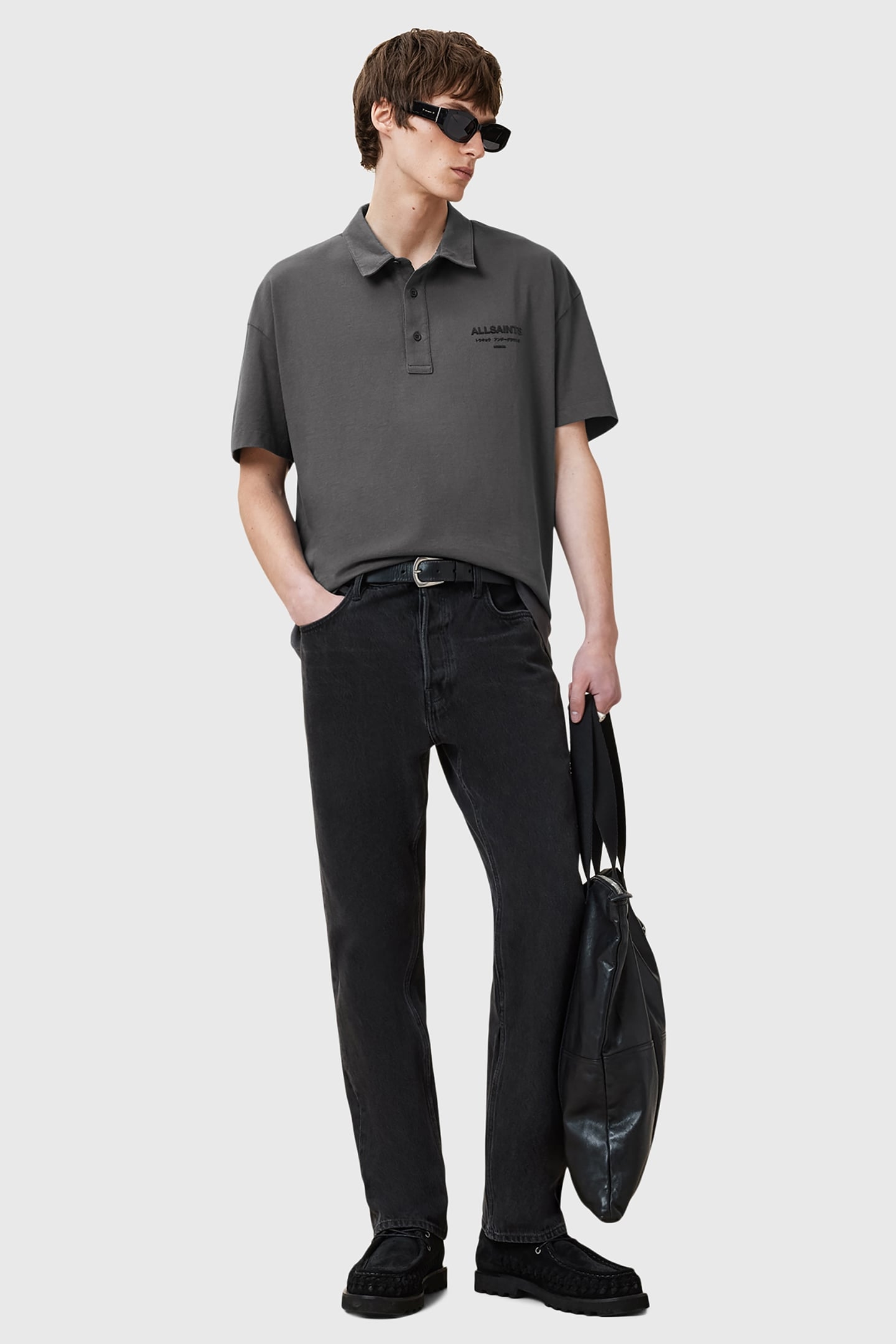 XANDER SS POLO GRAVESTONE GREY 3