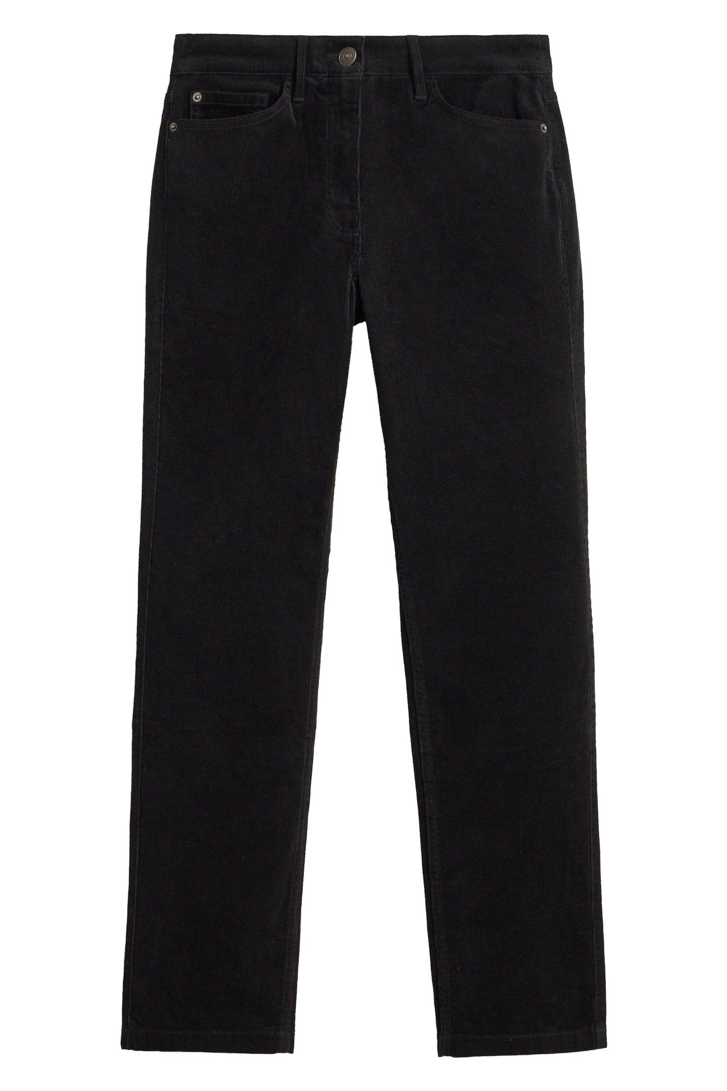 BROOKE CORD TROUSER CHARCOAL GREY 1