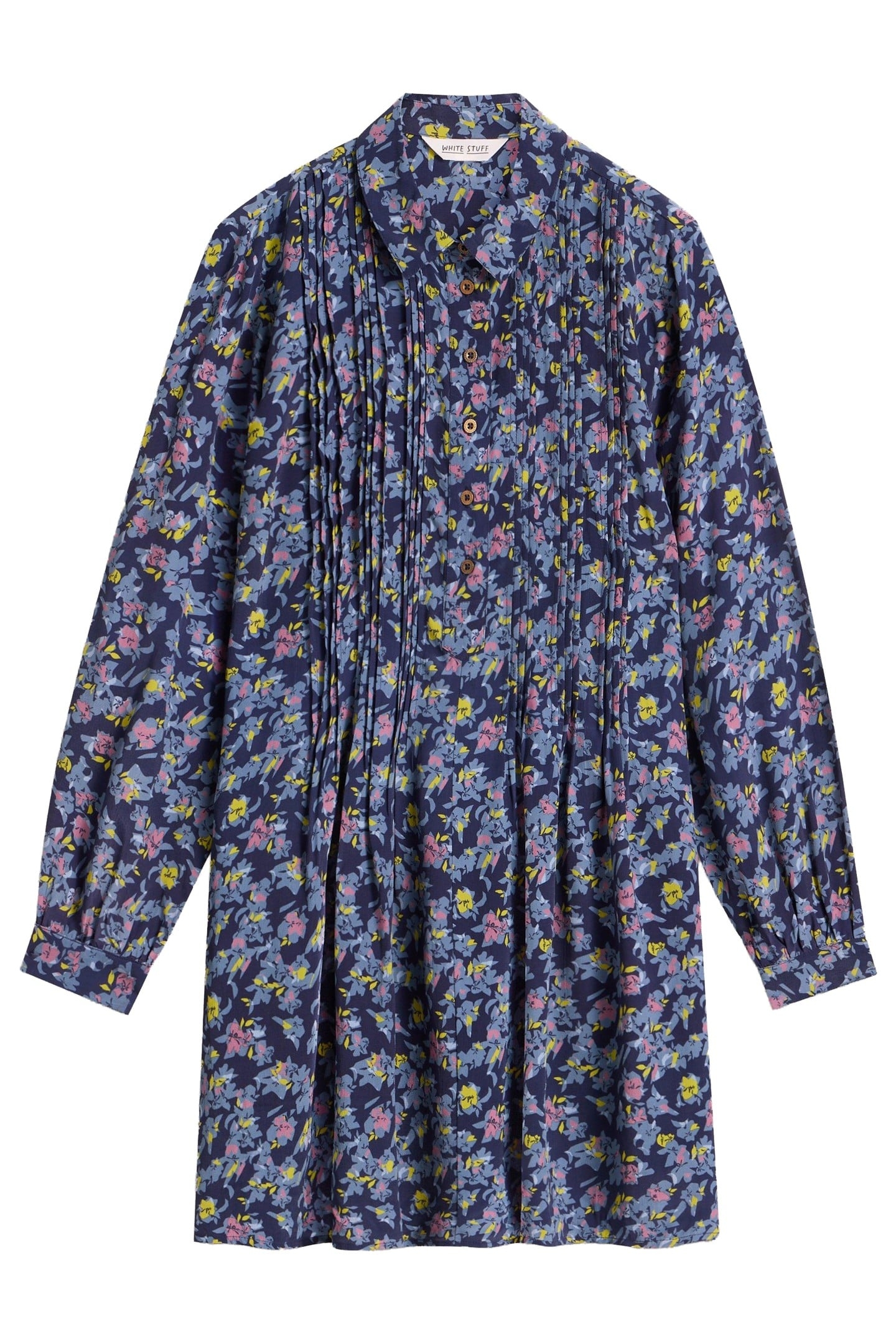 GEORGIE SHIRT TUNIC NAVY MULTI 2