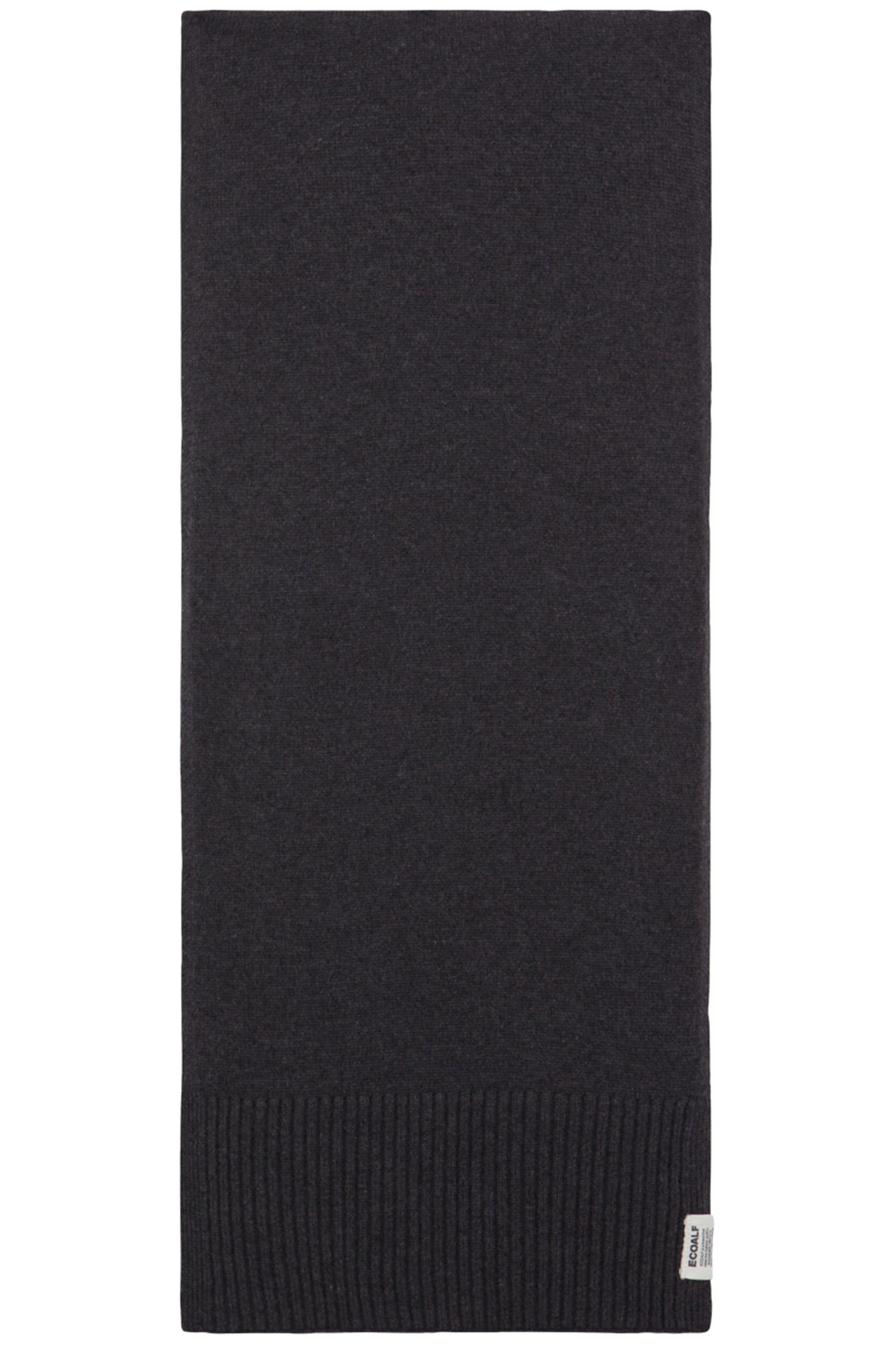 UNISEX WOOLALF SCARF DARK GREY MELANGE 2