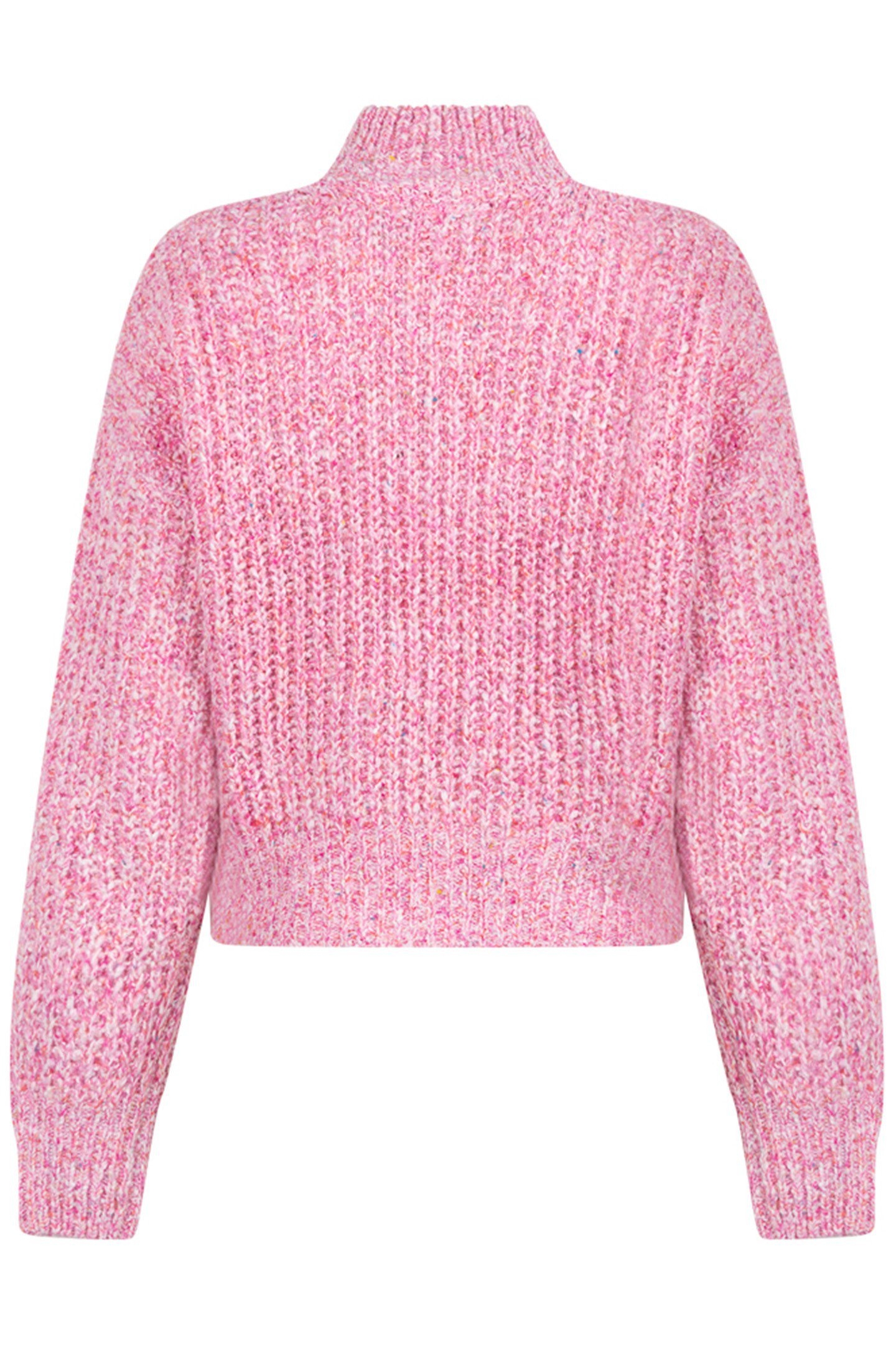 DYLAN KNITTED PULL LONG SLEEVE RASPBERRY MELEE 2