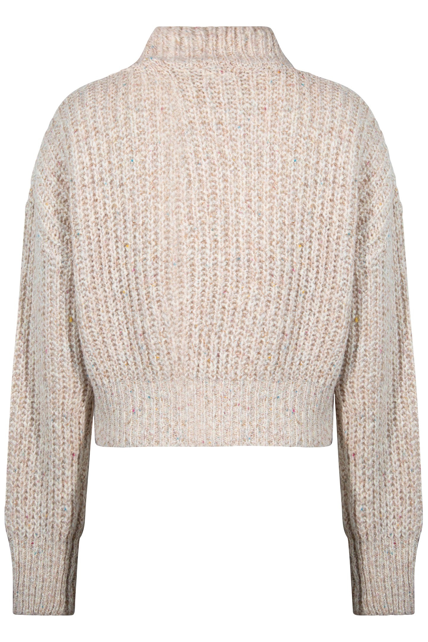 DYLAN KNITTED PULL LONG SLEEVE EGG WHITE MELEE 3