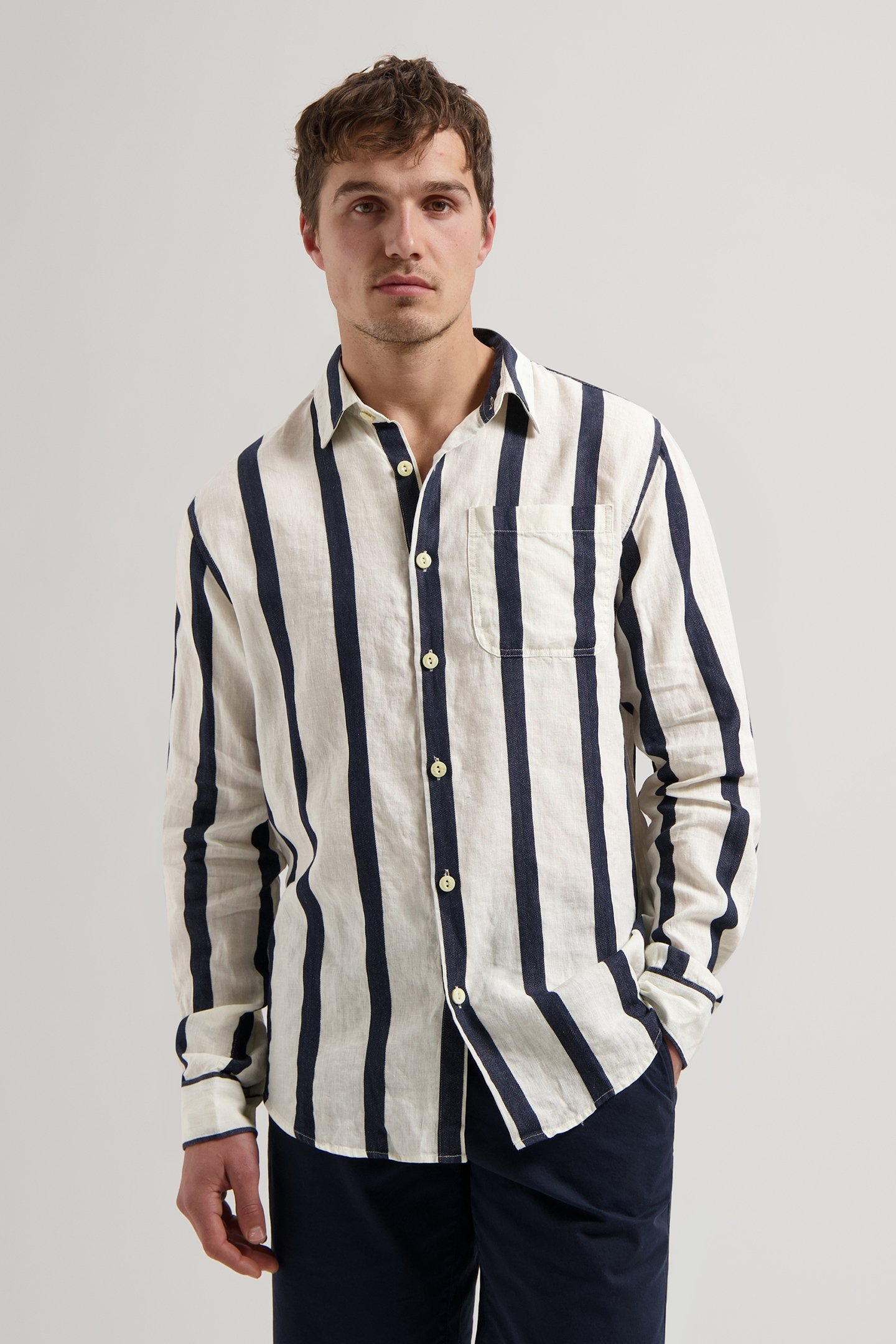 DS_MILLER SHIRT DK. NAVY 1