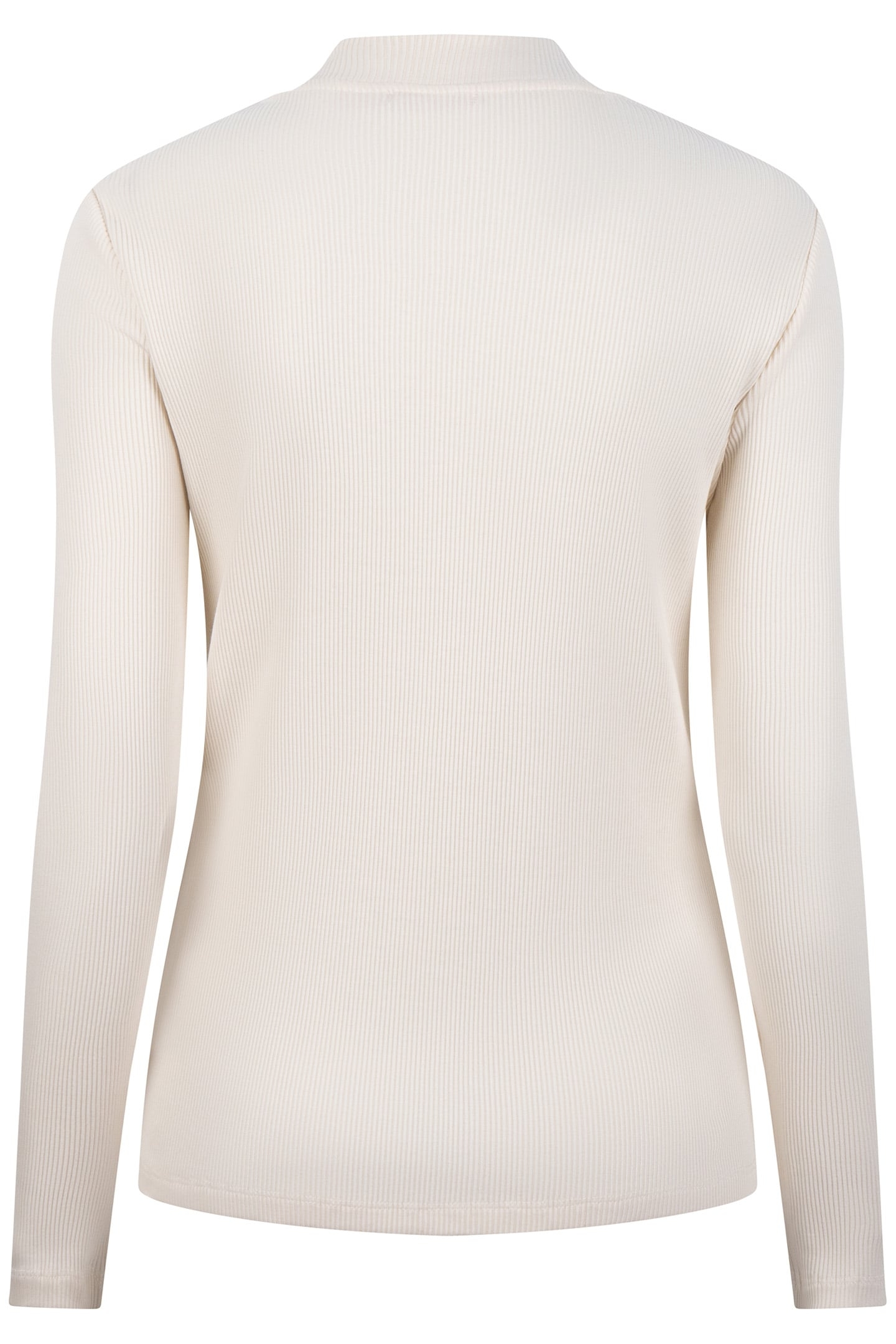 TOP RIB LONG SLVE LIGHT SAND 4