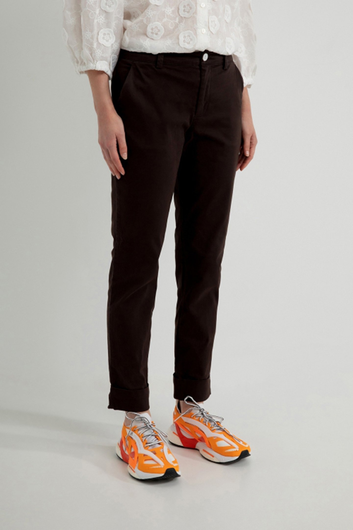 LES PANTS DARK BROWN 1