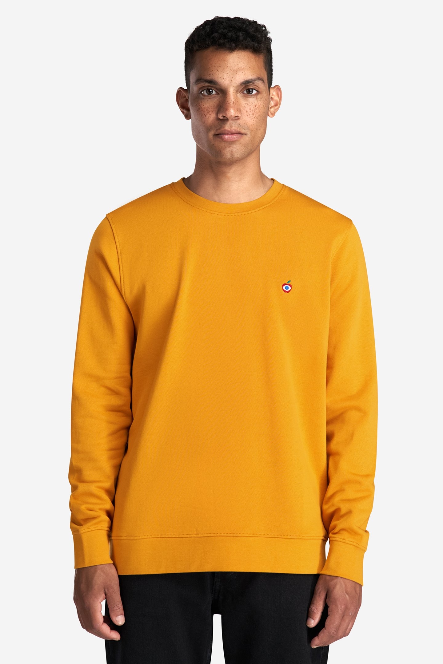 SWEATSHIRT ADAMS APPLE YELLOW 1