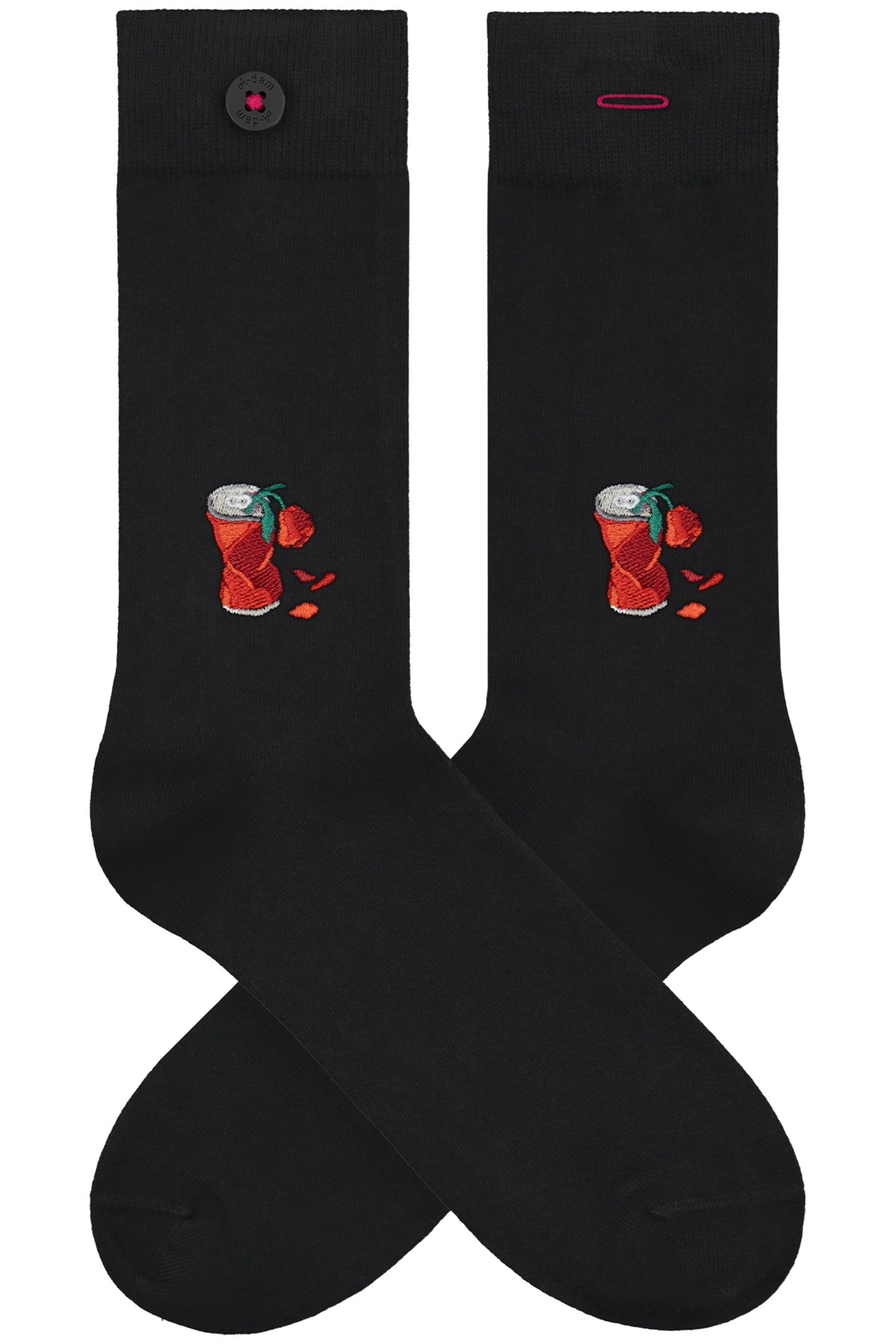 UNISEX A-DAM 4-PACK CASUAL SOCKS MULTICOLOR 2