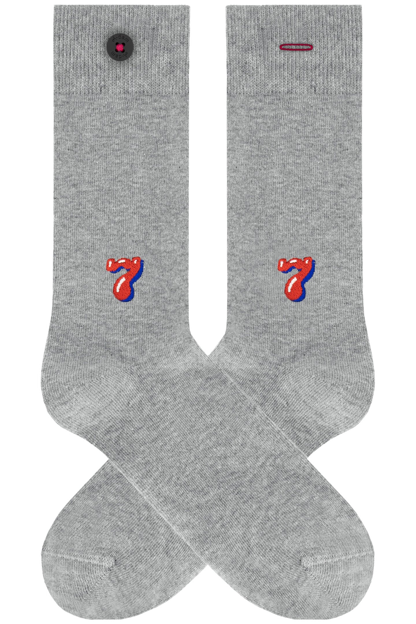 UNISEX A-DAM 4-PACK CASUAL SOCKS MULTICOLOR 2