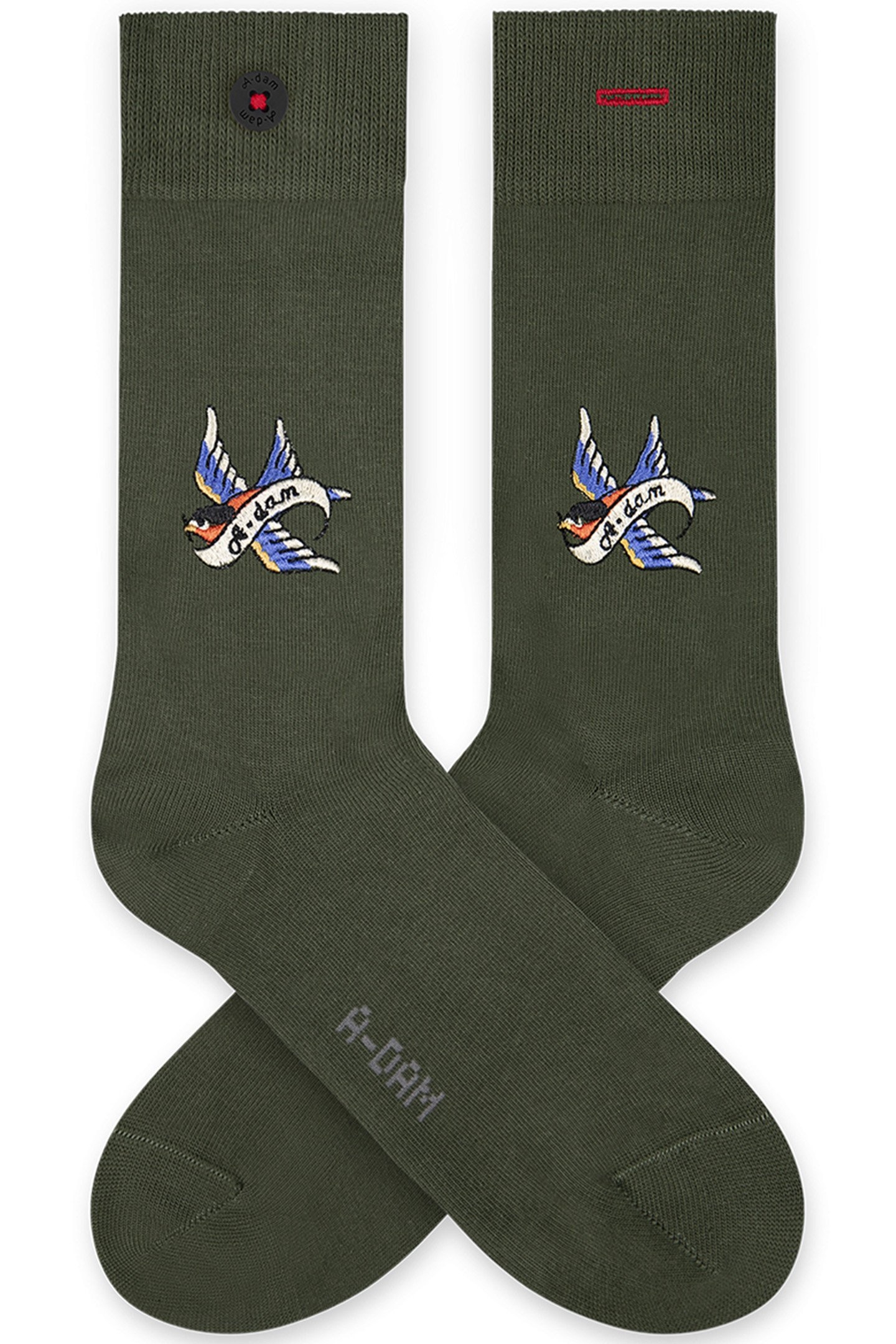 UNISEX A-DAM 4-PACK CASUAL SOCKS MULTICOLOR 3