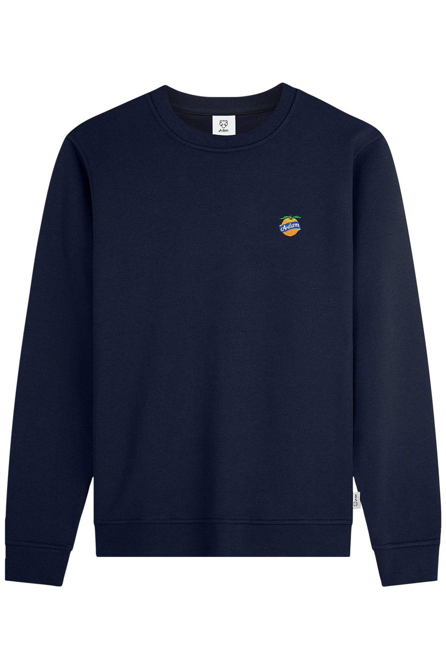 SWEATSHIRT ADAM ORANGE NAVY BLAZER 1