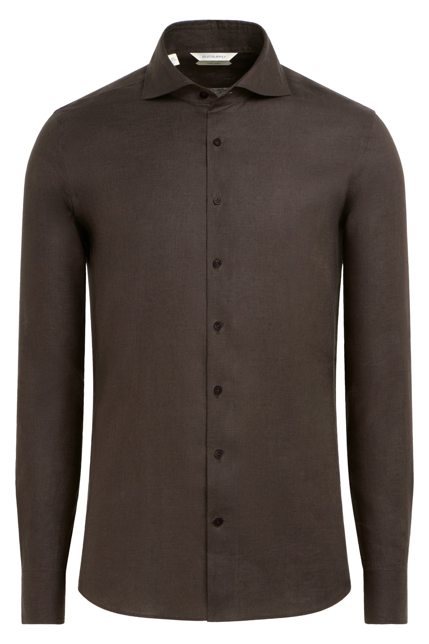 PURE LINEN DARK BROWN DARK BROWN 4