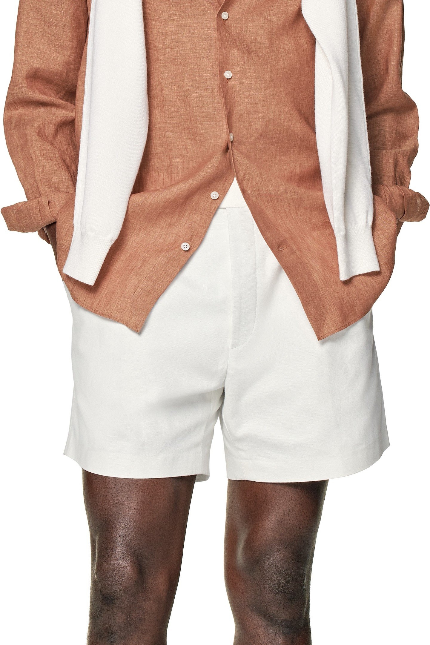 PURE LINEN RUST ORANGE 2