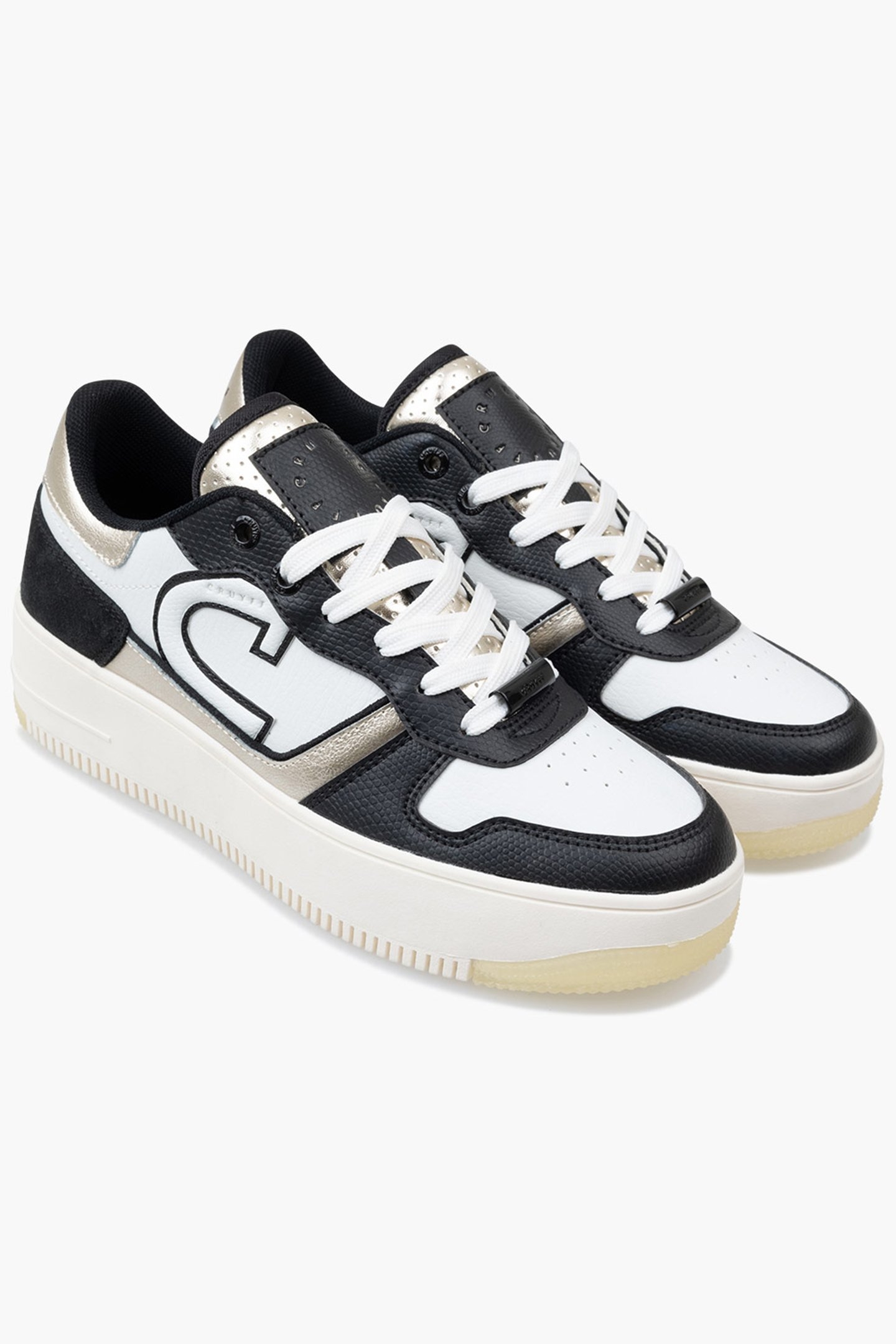 CAMPO LOW LUX - TALL BLACK/WHITE/GOLD 2